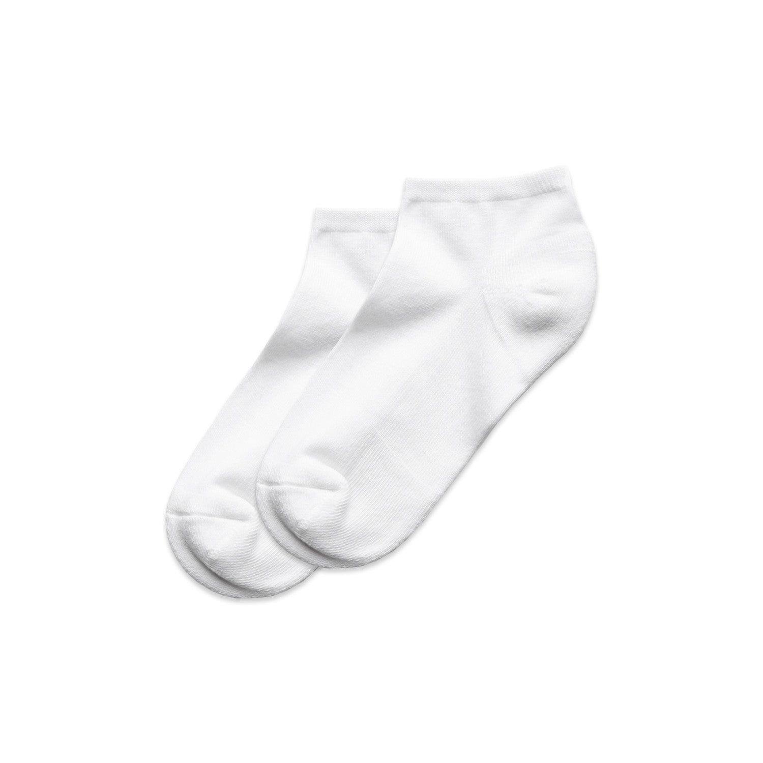 AS Colour Ankle Socks 'White' (2 PK)