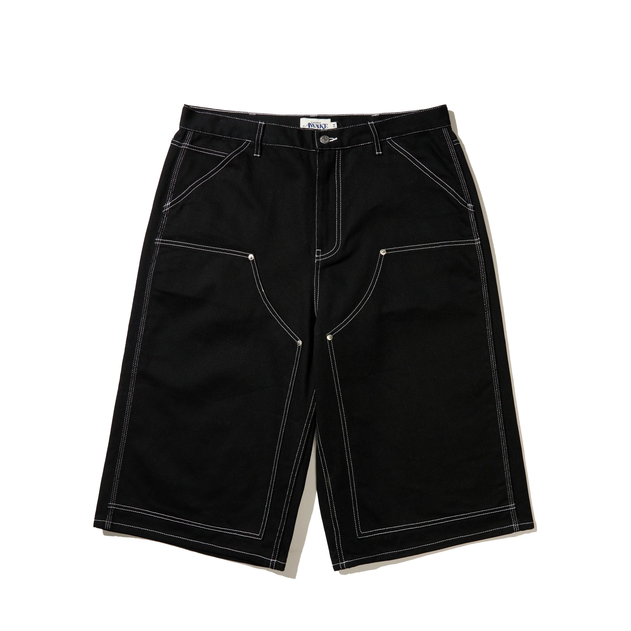 Awake NY Double Knee Jort 'Black'