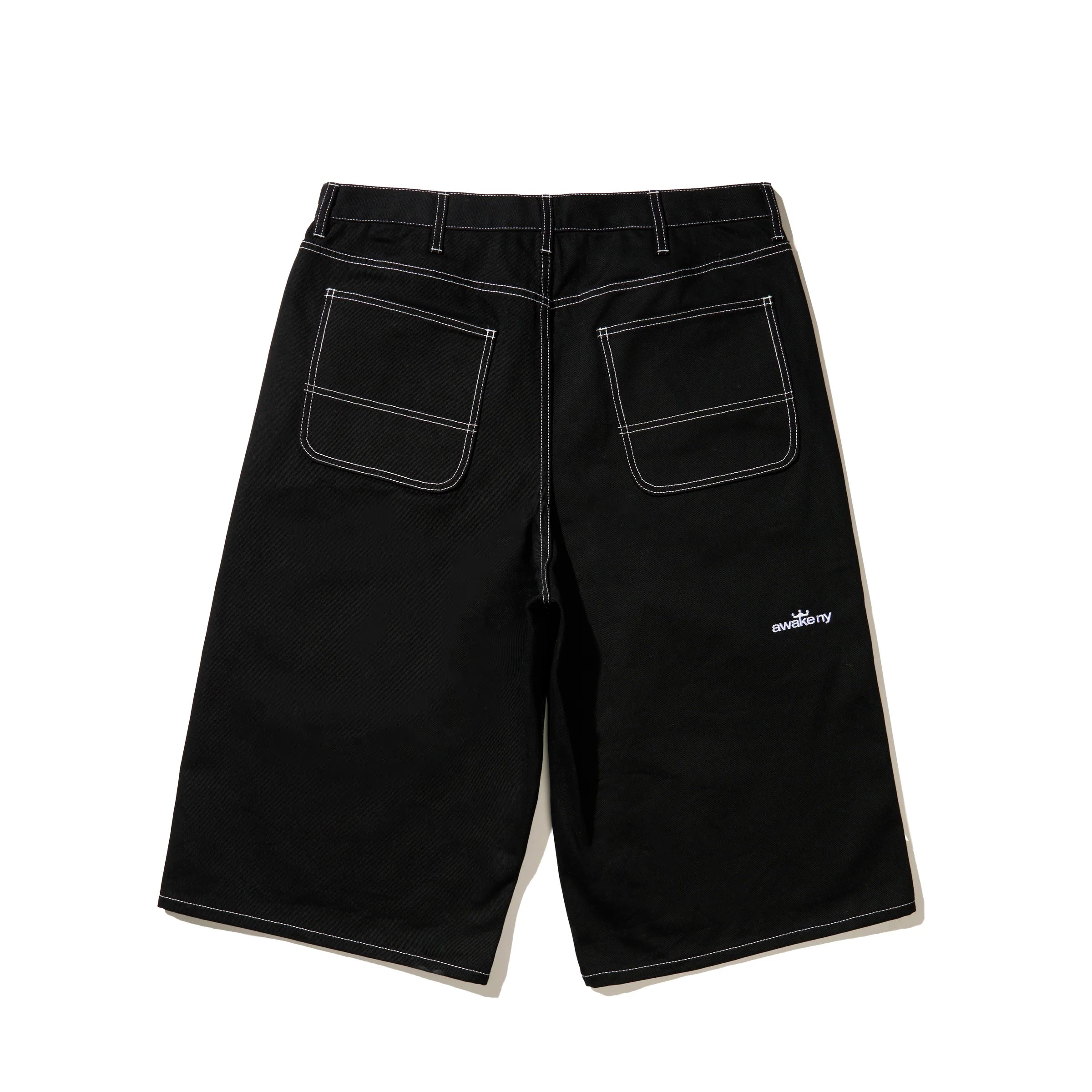 Awake NY Double Knee Jort 'Black'
