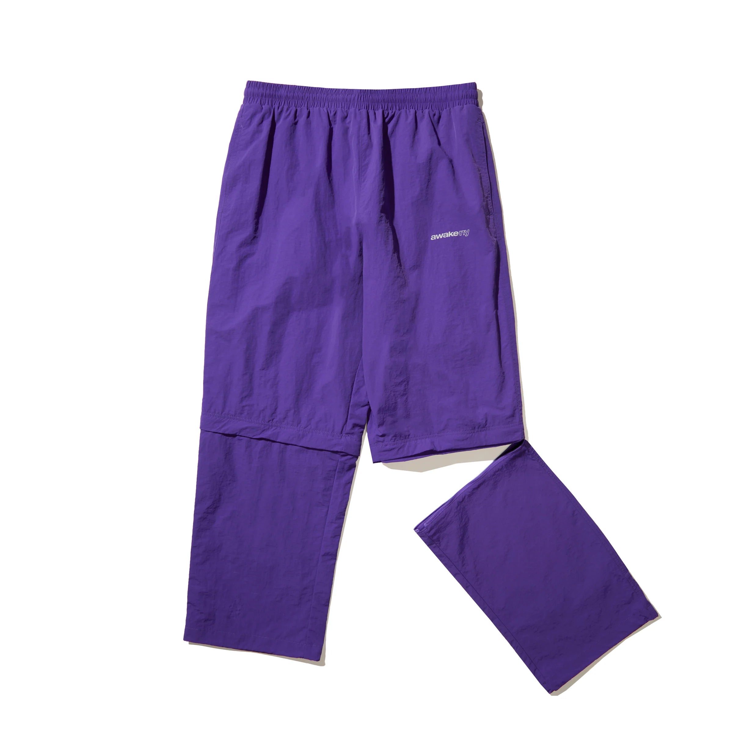 Awake NY Convertible Nylon Trackie 'Purple'