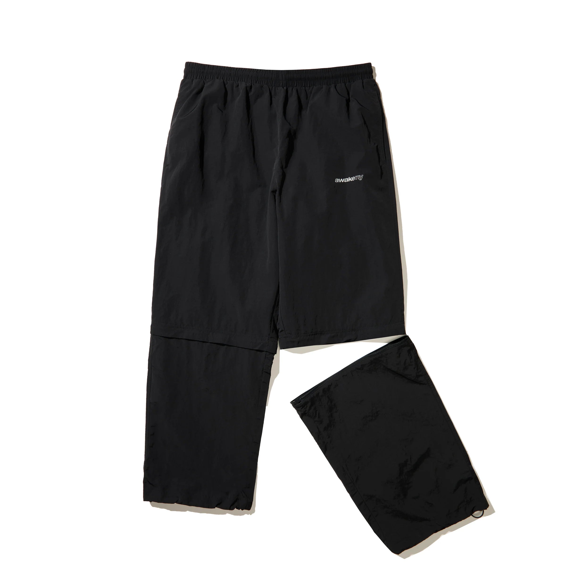 Awake NY Convertible Nylon Trackie 'Black'