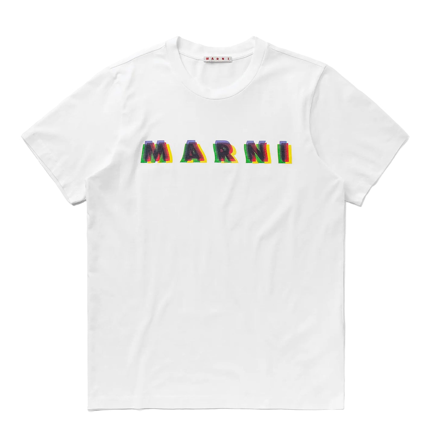 MARNI Logo Printed T-Shirt 'White'