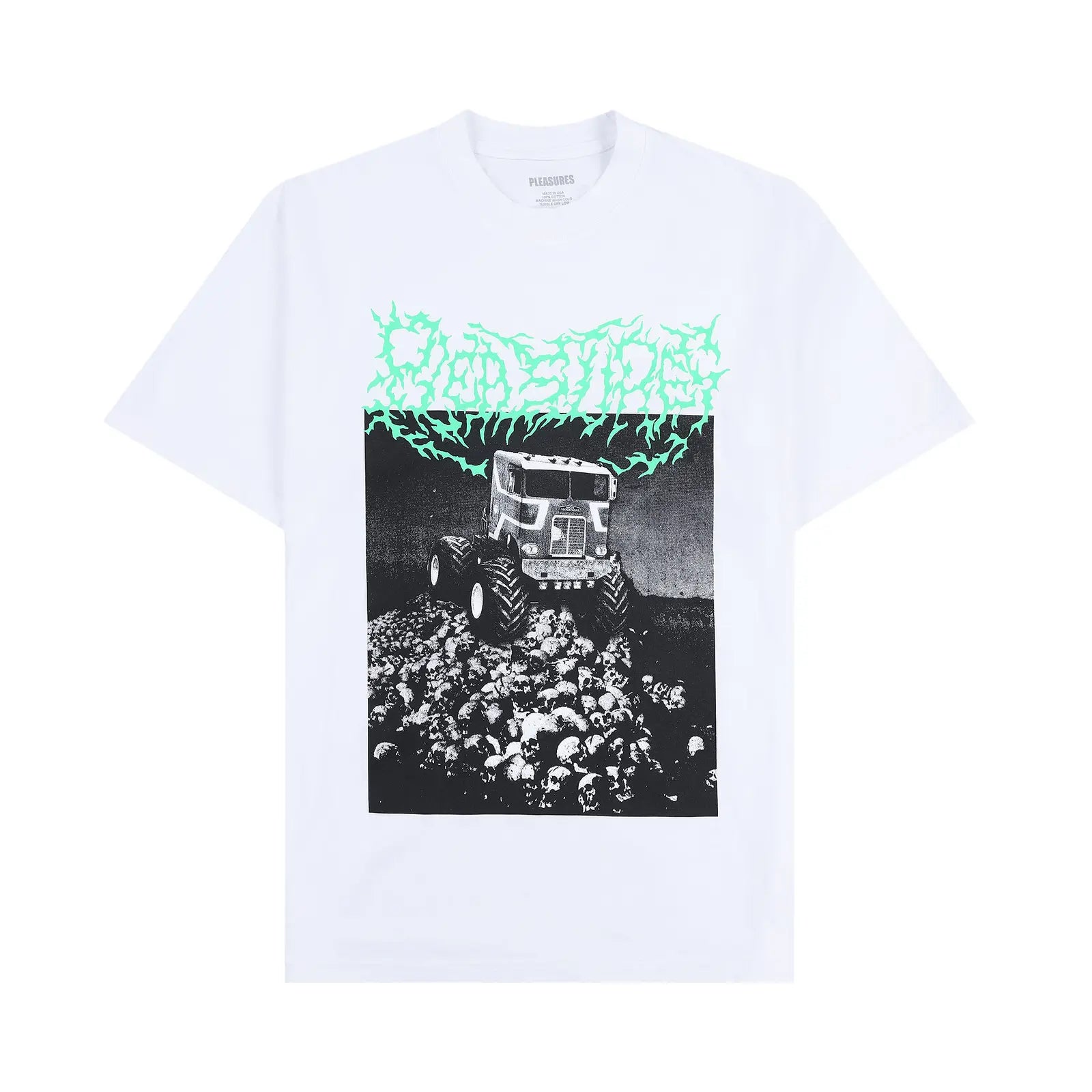 Pleasures Off Road T Shirt 'White'