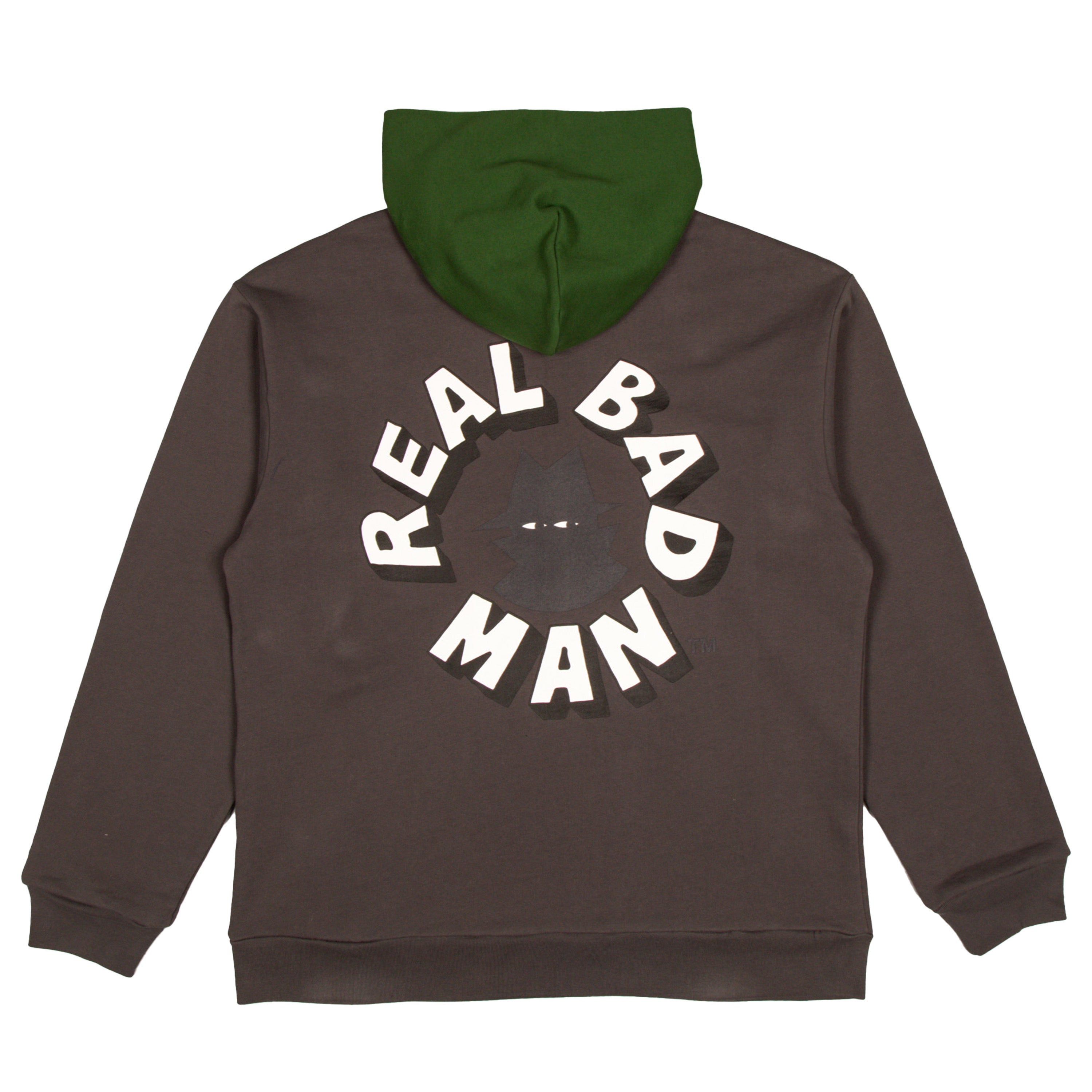 Real Bad Man Two Tone  Hood Fleece 'Black'