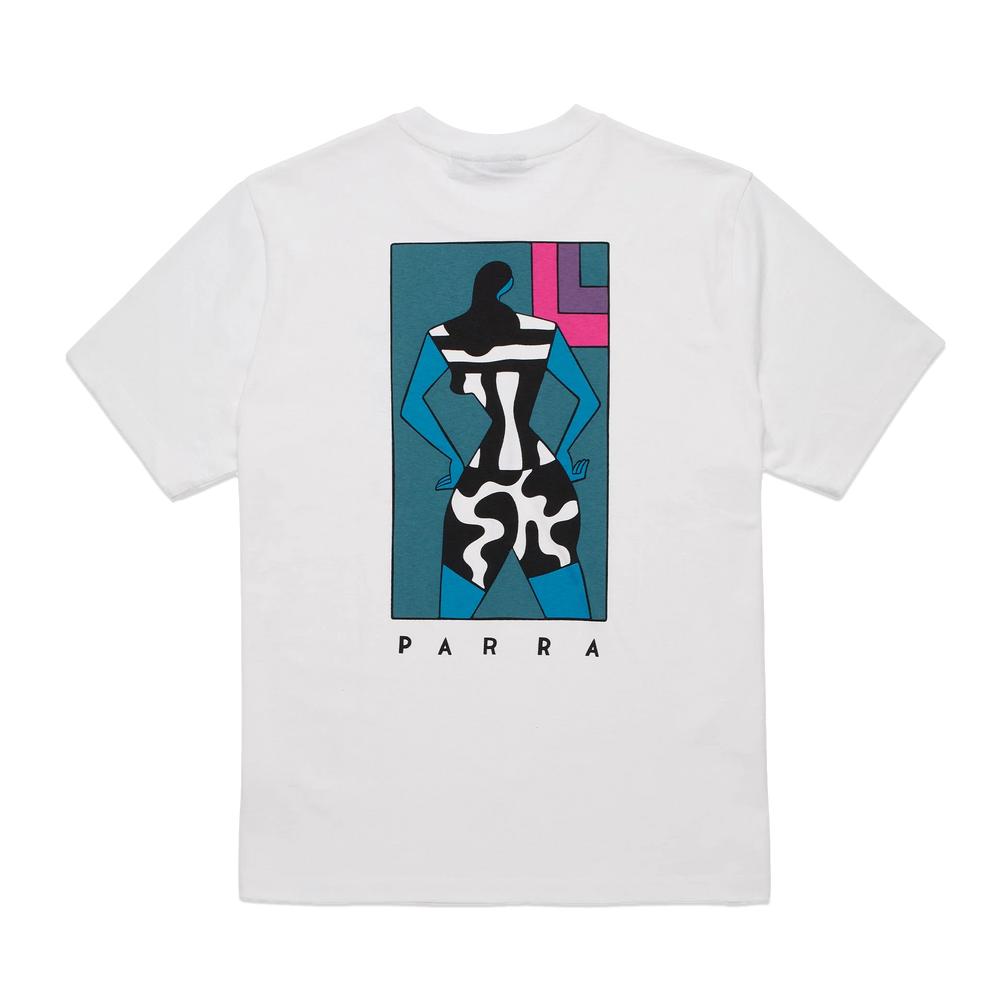by Parra Art Anger T-Shirt 'White'