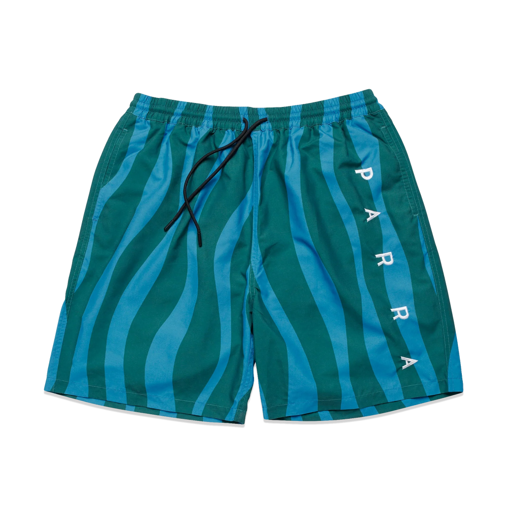 by Parra Aqua Weed Waves Shorts 'Blue/Teal'