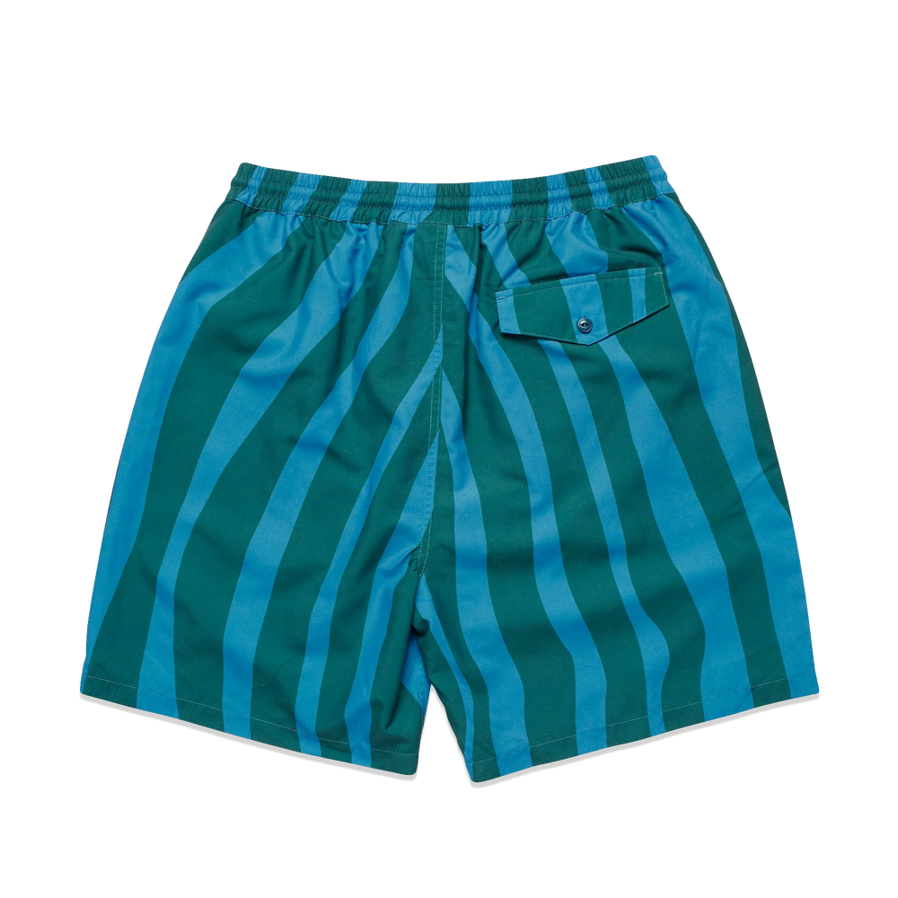 
                  
                    Load image into Gallery viewer, by Parra Aqua Weed Waves Shorts &amp;#39;Blue/Teal&amp;#39;
                  
                