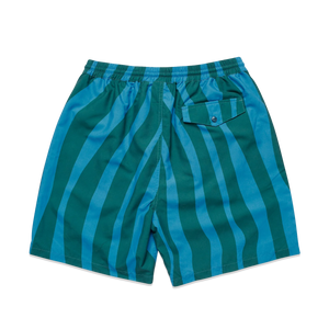 
                  
                    Load image into Gallery viewer, by Parra Aqua Weed Waves Shorts &amp;#39;Blue/Teal&amp;#39;
                  
                
