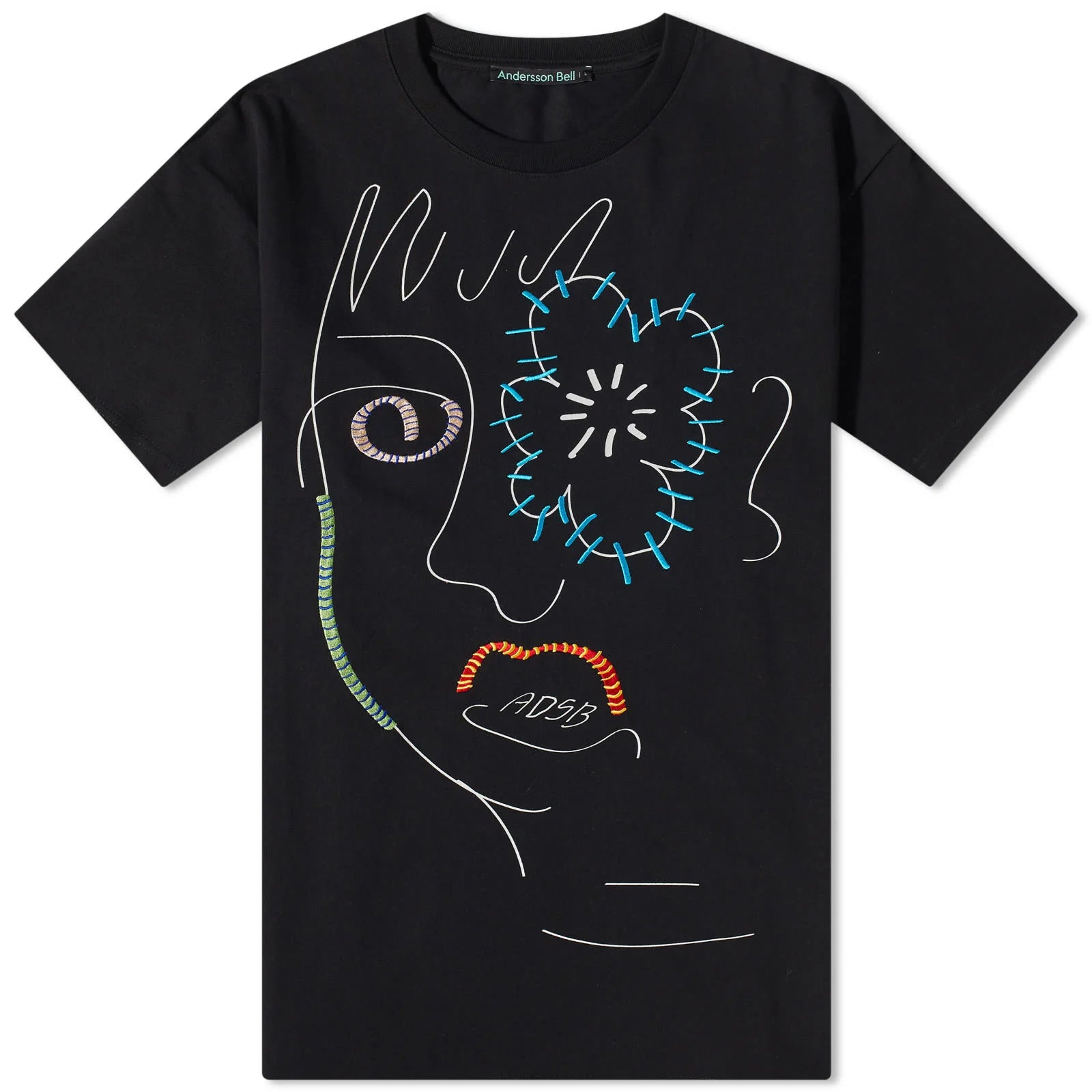 Andersson Bell Flower Man T-Shirt 'Black'