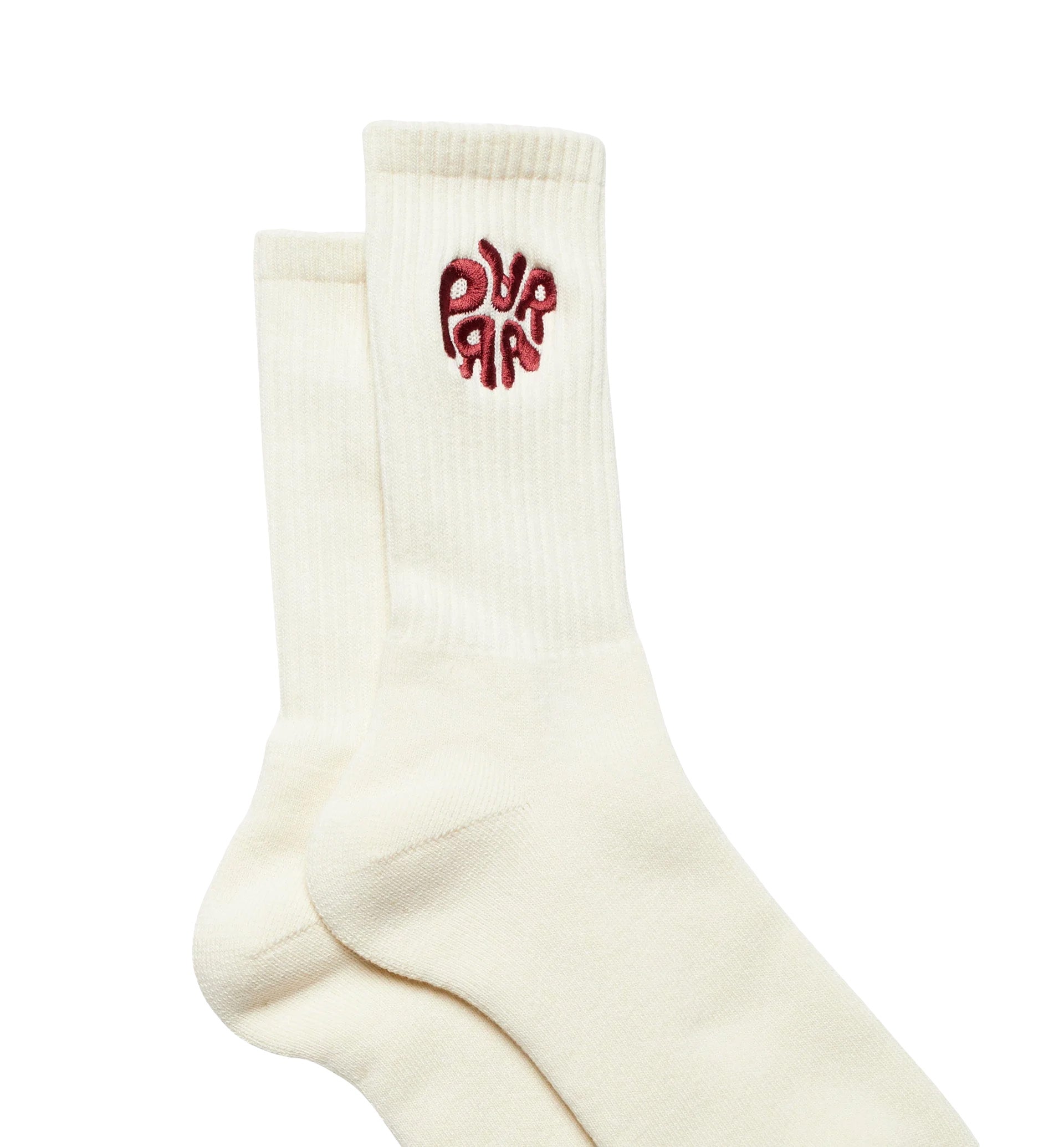by Parra 1976 Logo Crew Socks 'Red'
