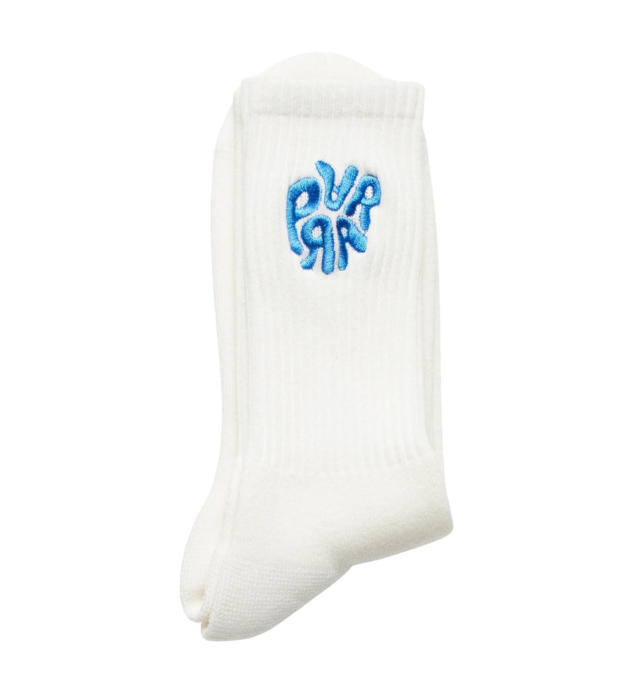 
                  
                    Load image into Gallery viewer, by Parra 1976 Logo Crew Socks &amp;#39;Blue&amp;#39;
                  
                