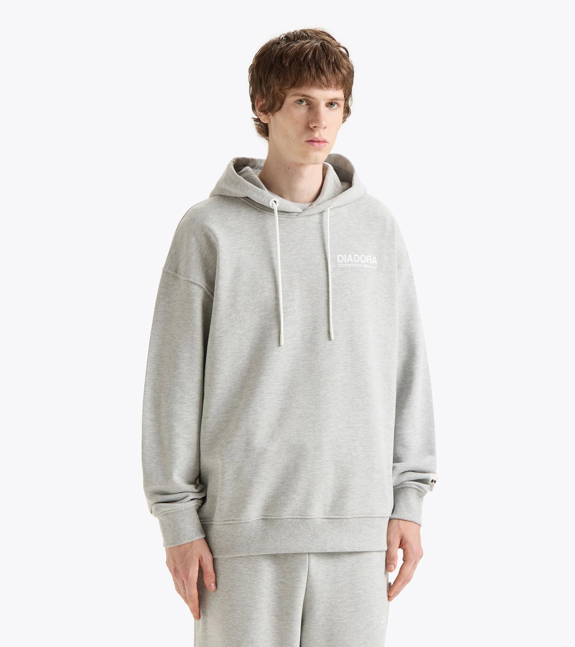 Diadora Hoodie Legacy 'High Rise Melange'