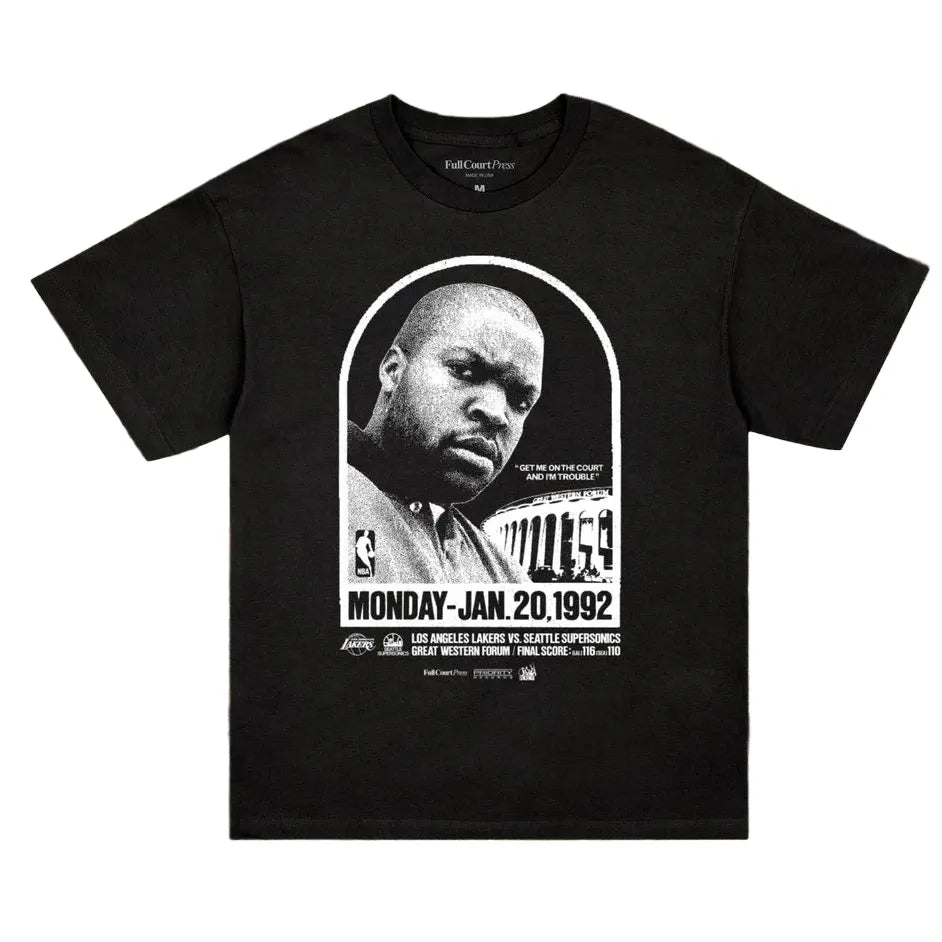 Full Court Press Death Certificate Tee 'Black'