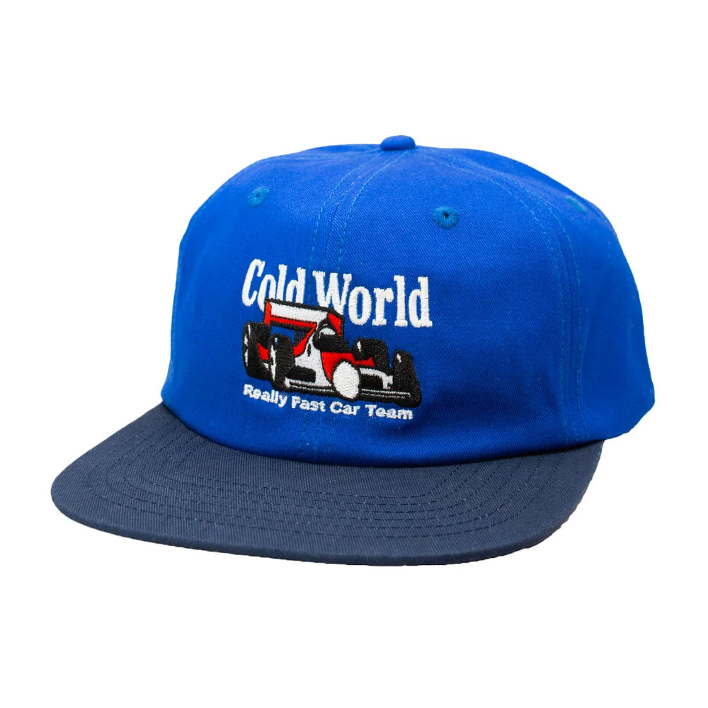 Cold World Frozen Goods Racing 2-Tone 6 Panel Hat 'Blue'