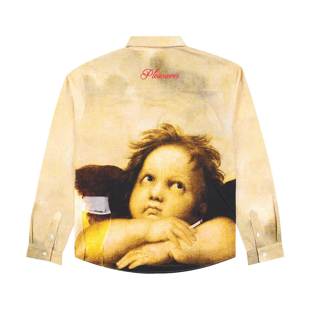 Pleasures Cherub Button Up 'Multi'