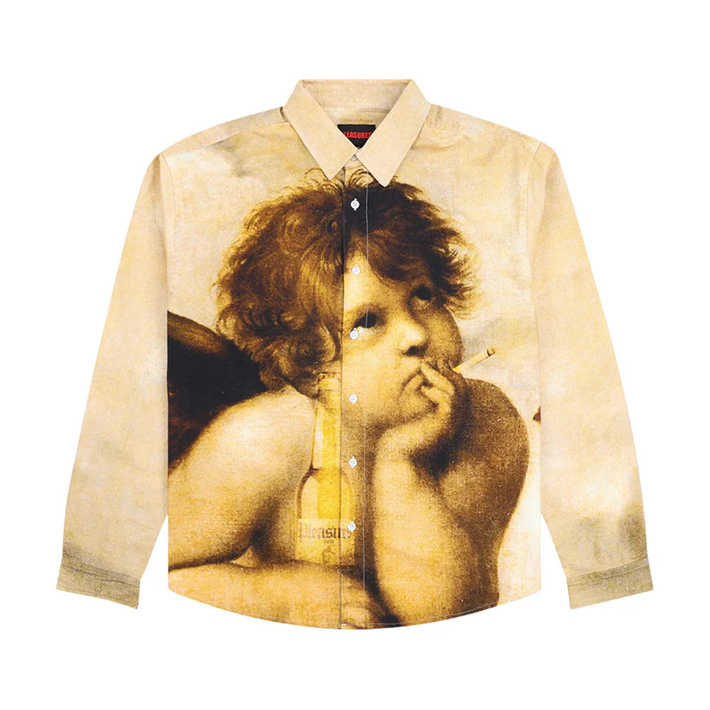 Pleasures Cherub Button Up 'Multi'