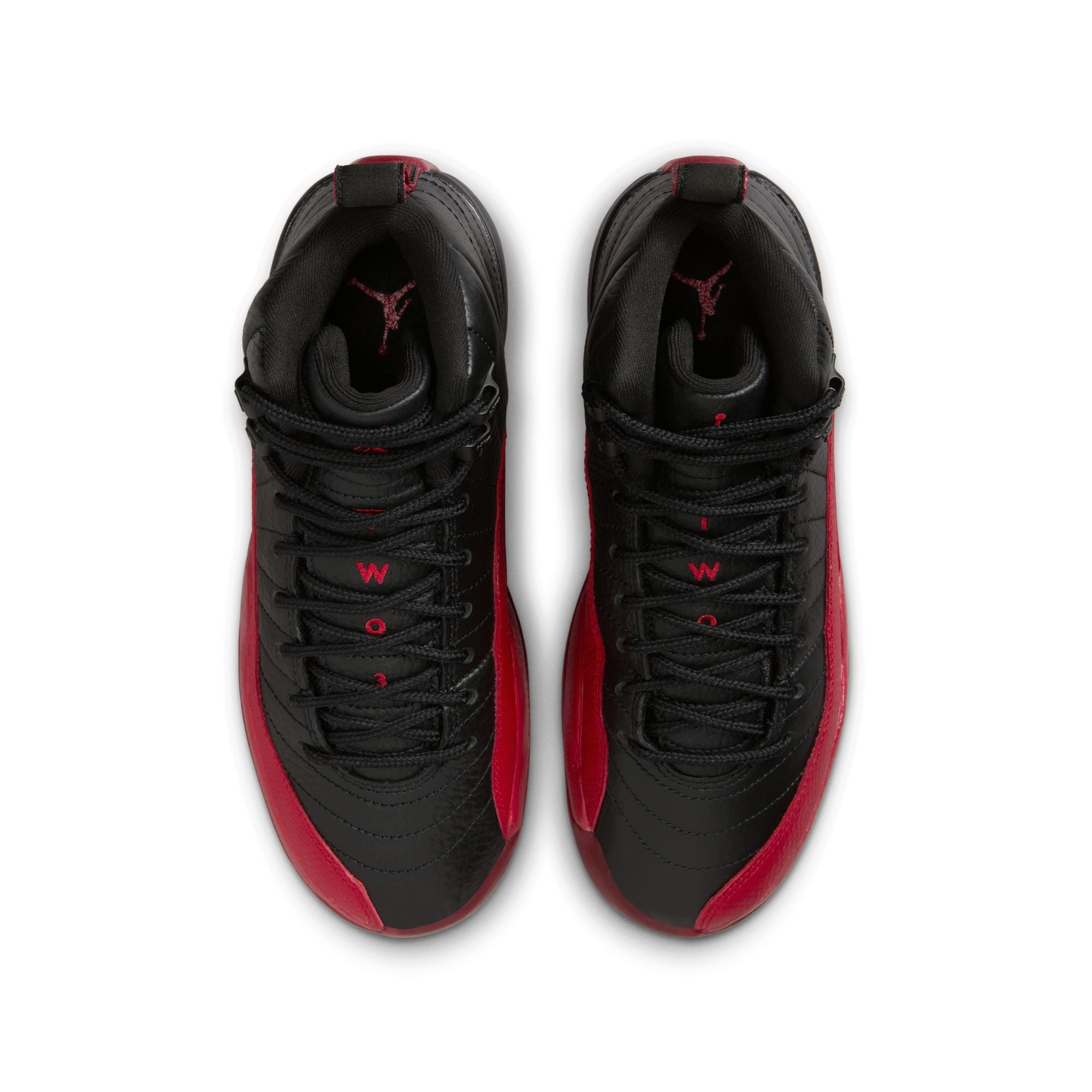 Youth Air Jordan 12 Retro 'Black/Varsity Red'