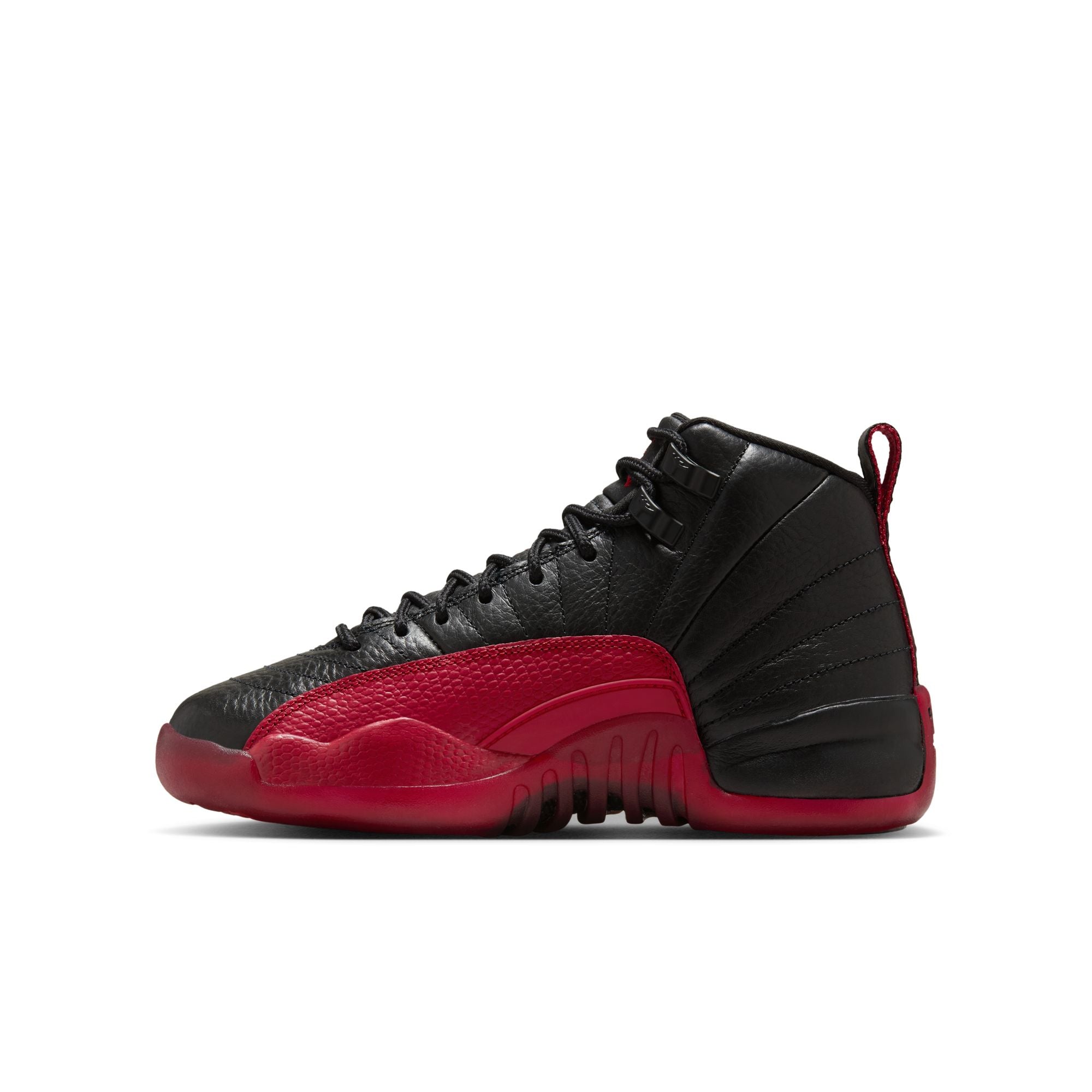 Youth Air Jordan 12 Retro 'Black/Varsity Red'