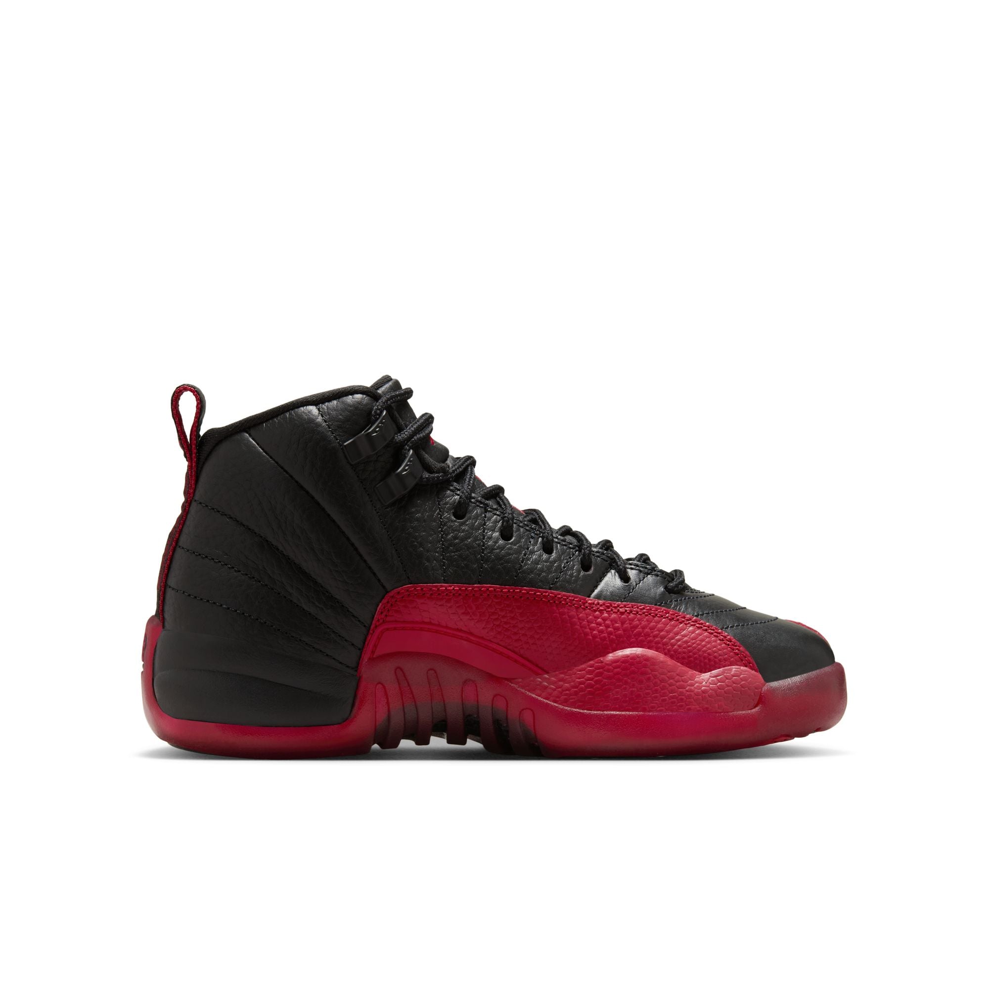 Youth Air Jordan 12 Retro 'Black/Varsity Red'