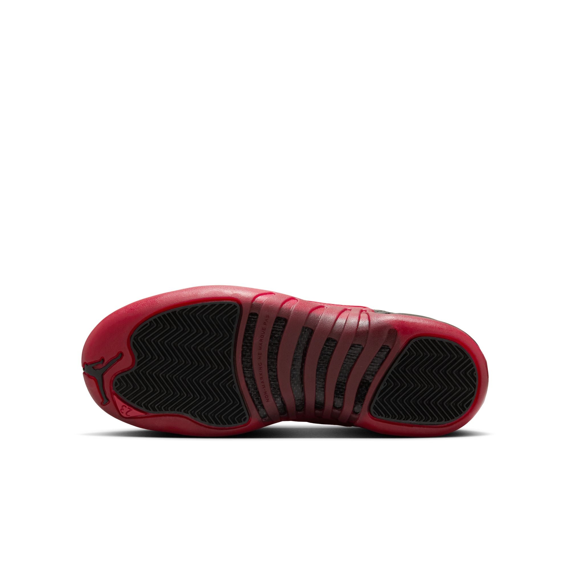 Youth Air Jordan 12 Retro 'Black/Varsity Red'