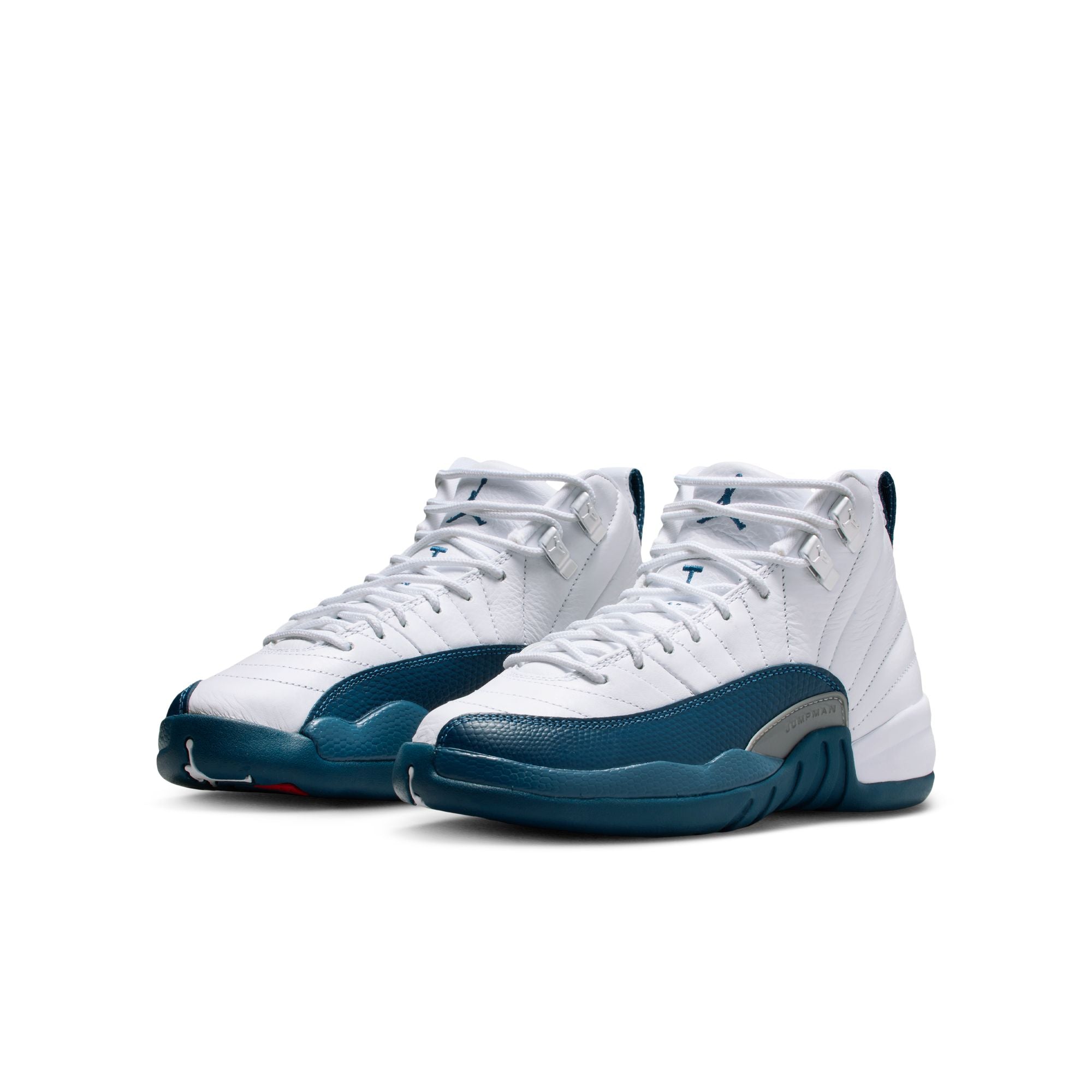 Youth Air Jordan 12 Retro 'White/French Blue'
