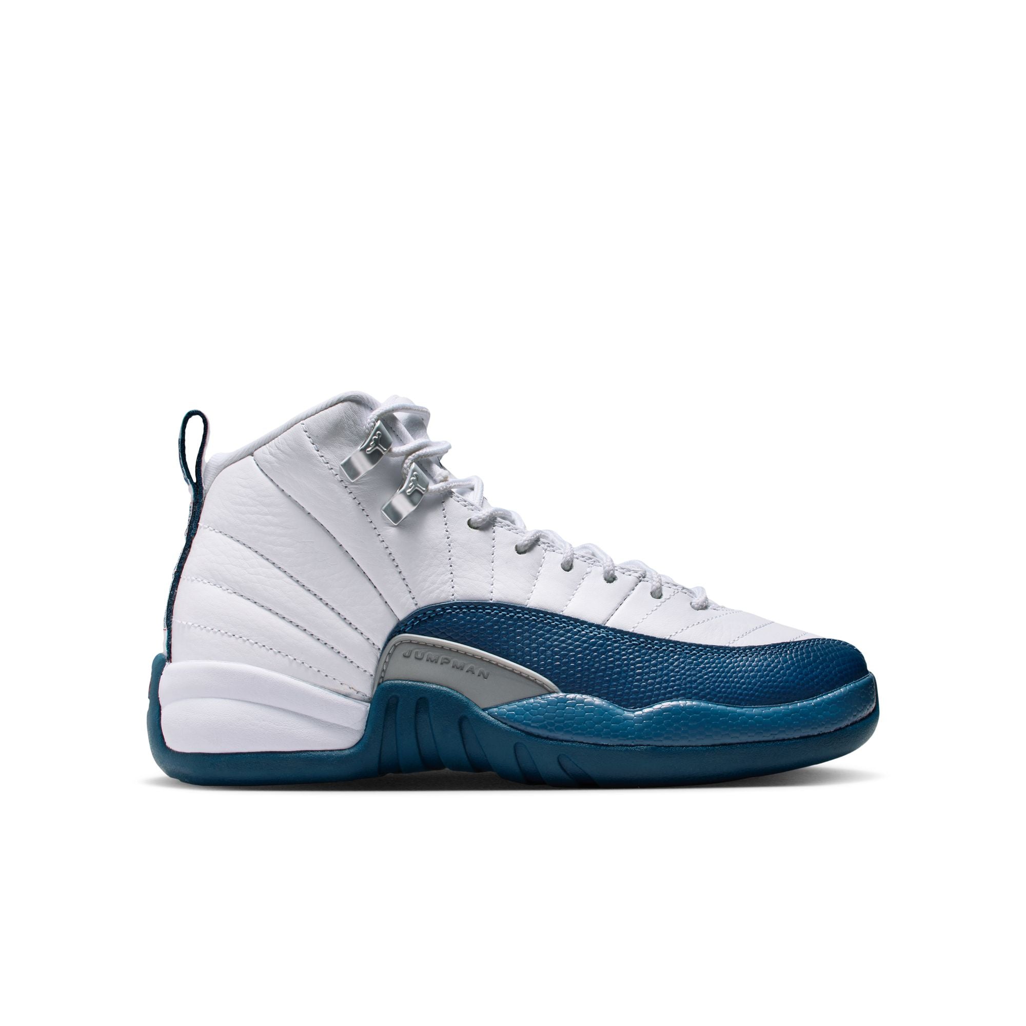 Youth Air Jordan 12 Retro 'White/French Blue'