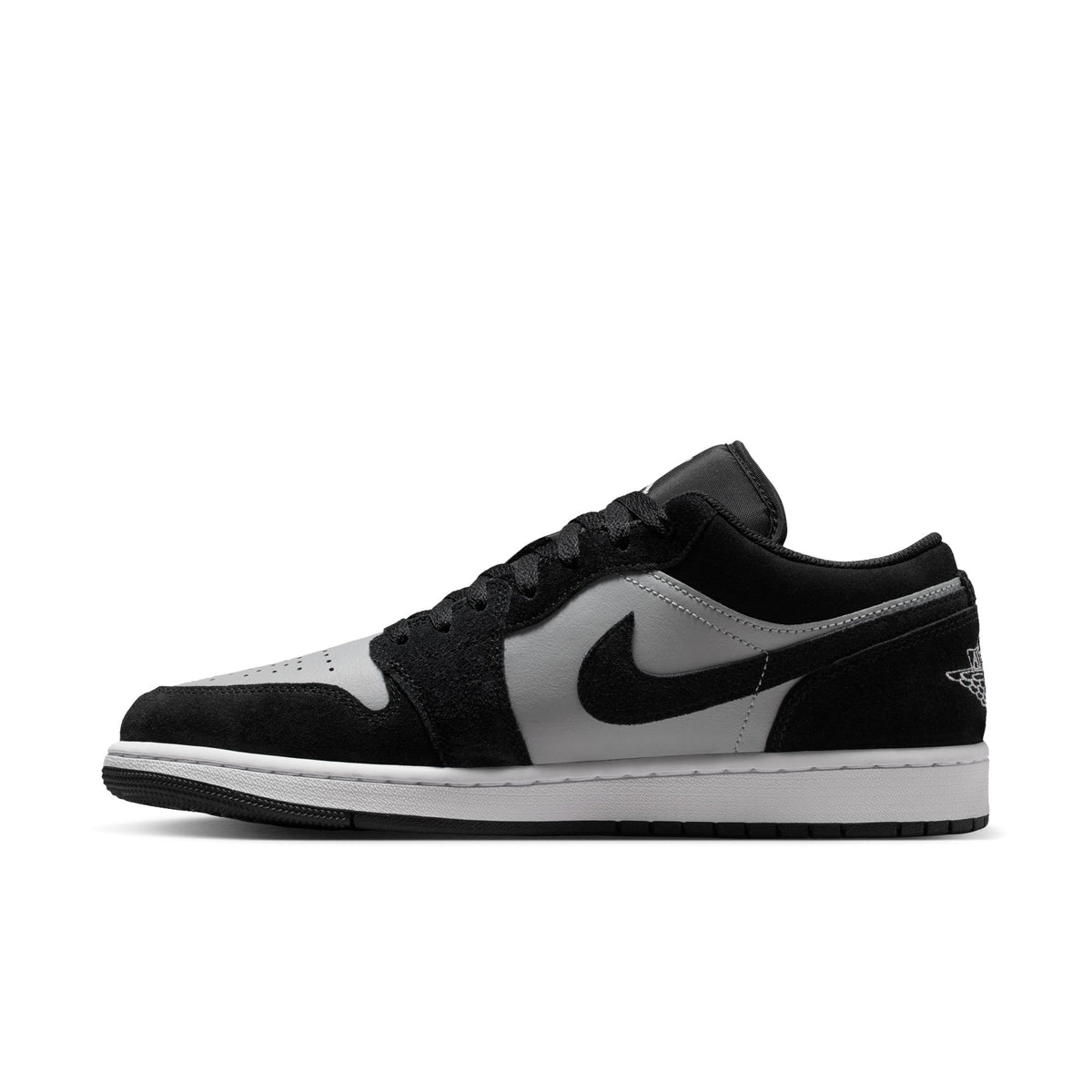 Air Jordan 1 Low 'Black/Light Smoke Grey/White'