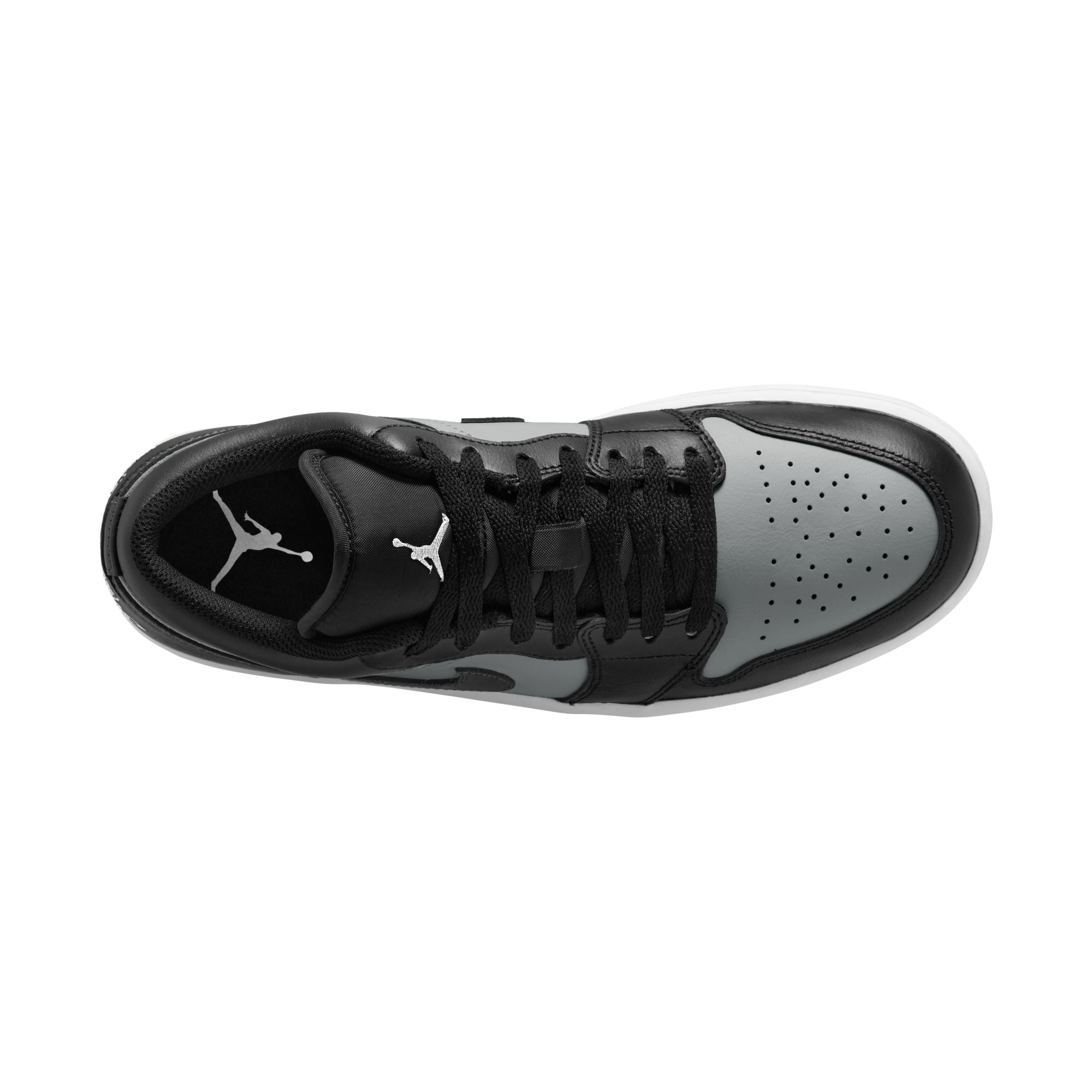 Air Jordan 1 Low 'Black/Light Smoke Grey/White'