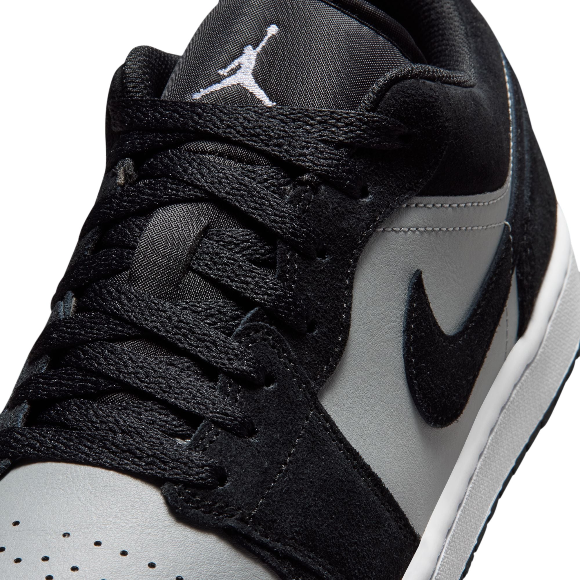 Air Jordan 1 Low 'Black/Light Smoke Grey/White'