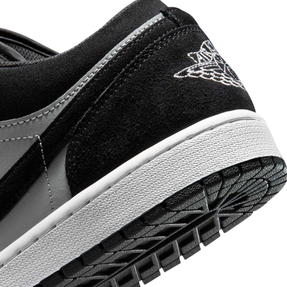 Air Jordan 1 Low 'Black/Light Smoke Grey/White'