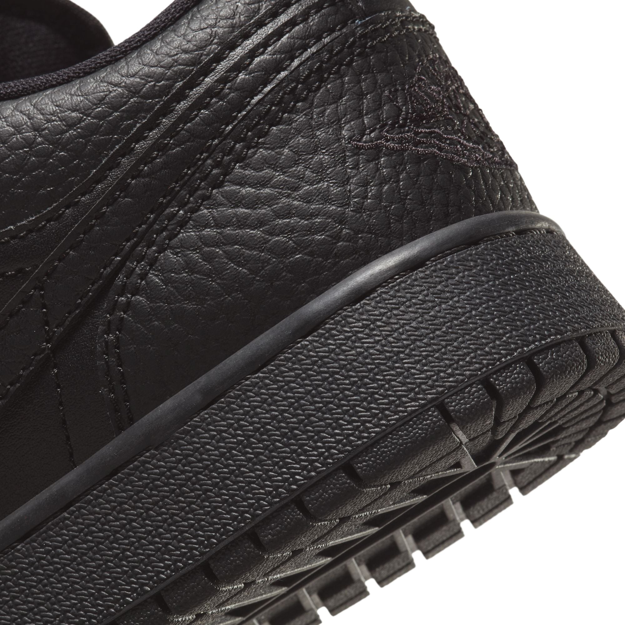 Youth Air Jordan 1 Low 'Black'
