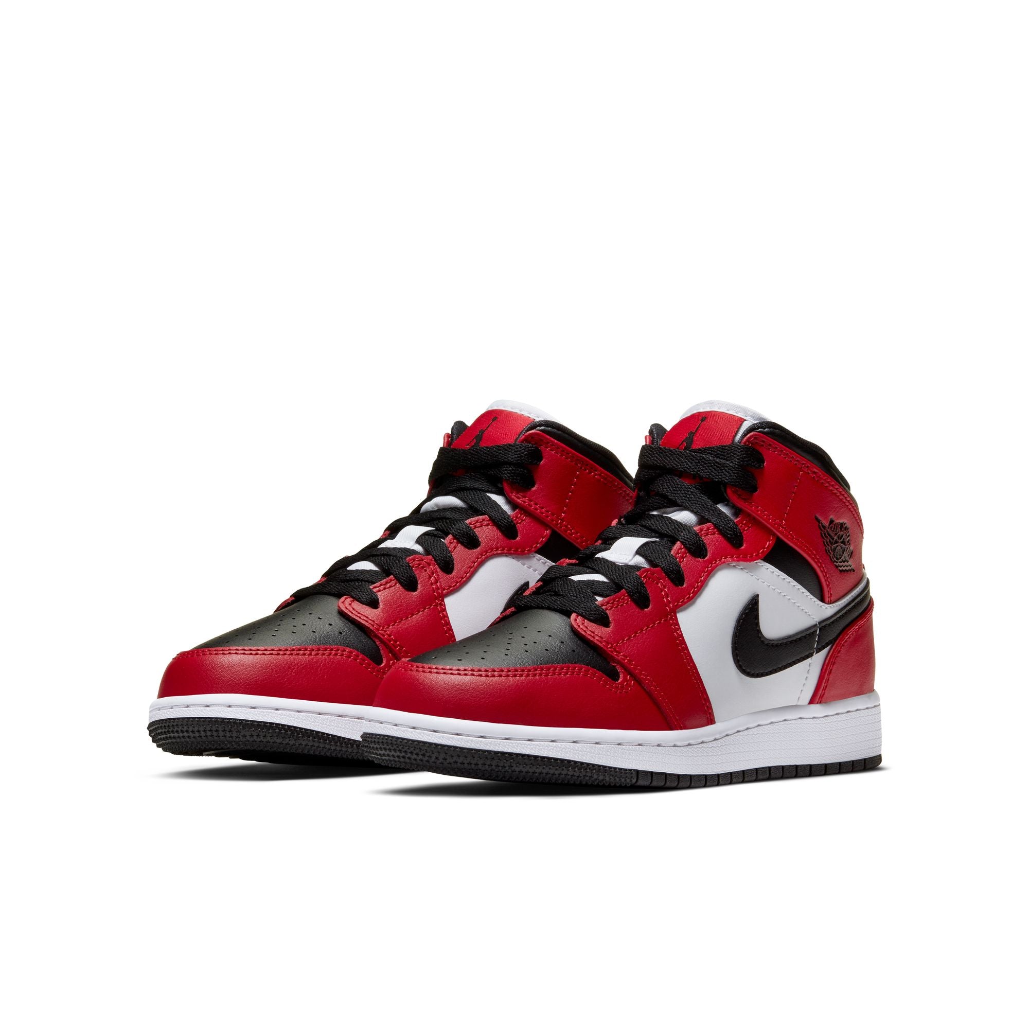 Youth Jordan 1 Mid 'Chicago Toe'