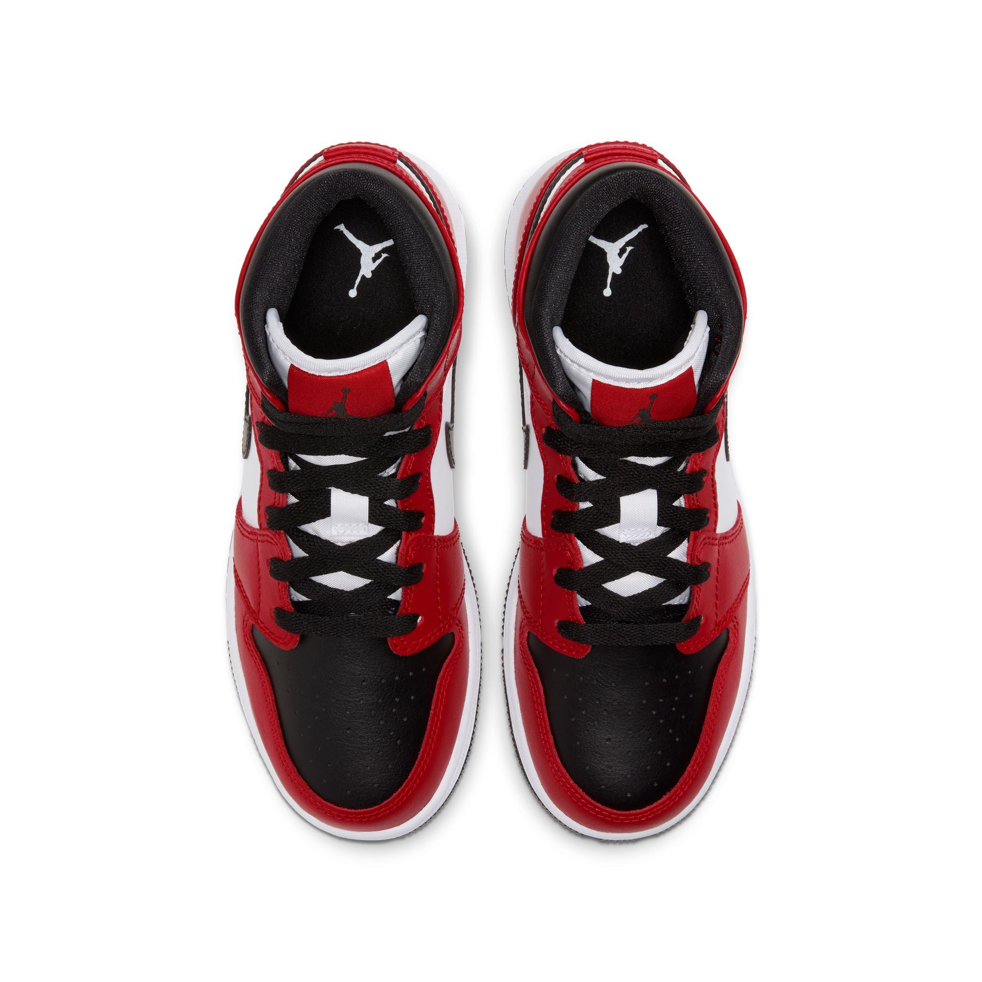 Youth Jordan 1 Mid 'Chicago Toe'