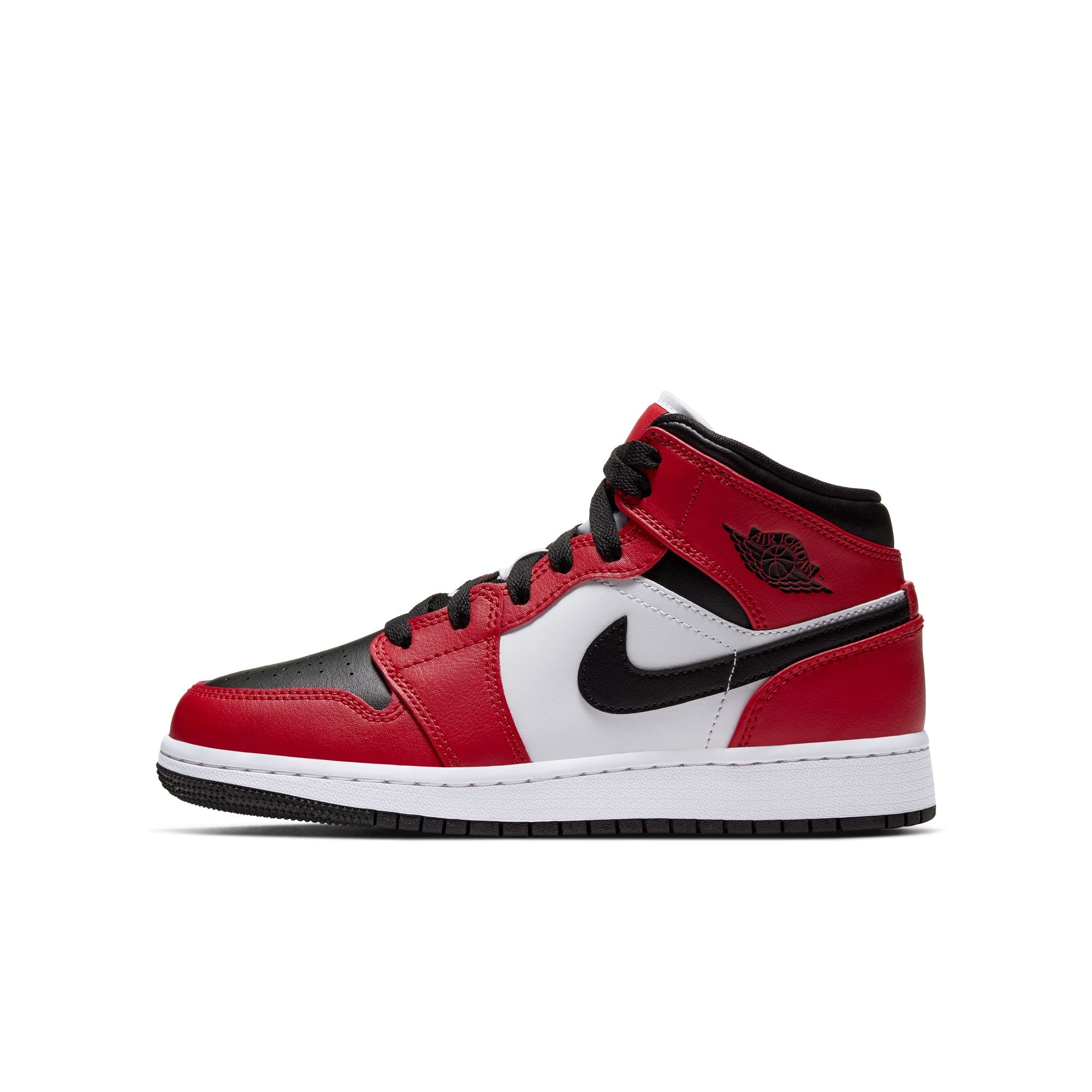 ナイキ AIR JORDAN 1 MID UNCHICAGO Youth Jordan 1 Mid 'Chicago Toe'