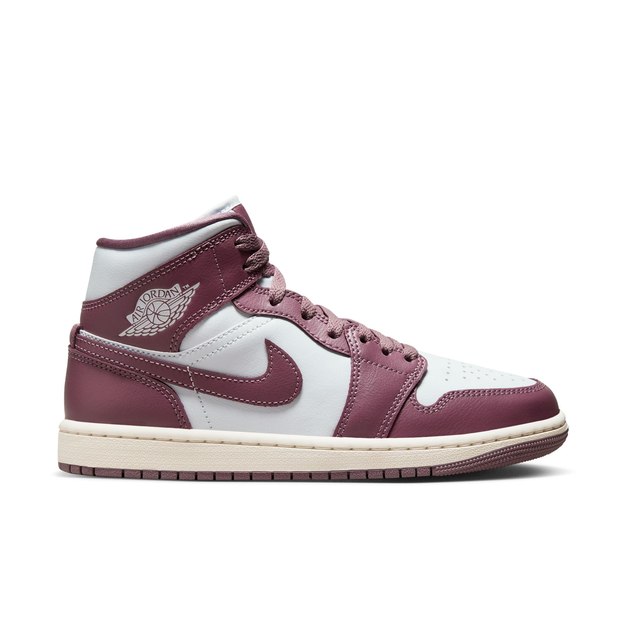 Womens Air Jordan 1 Mid 'Pure Platinum'