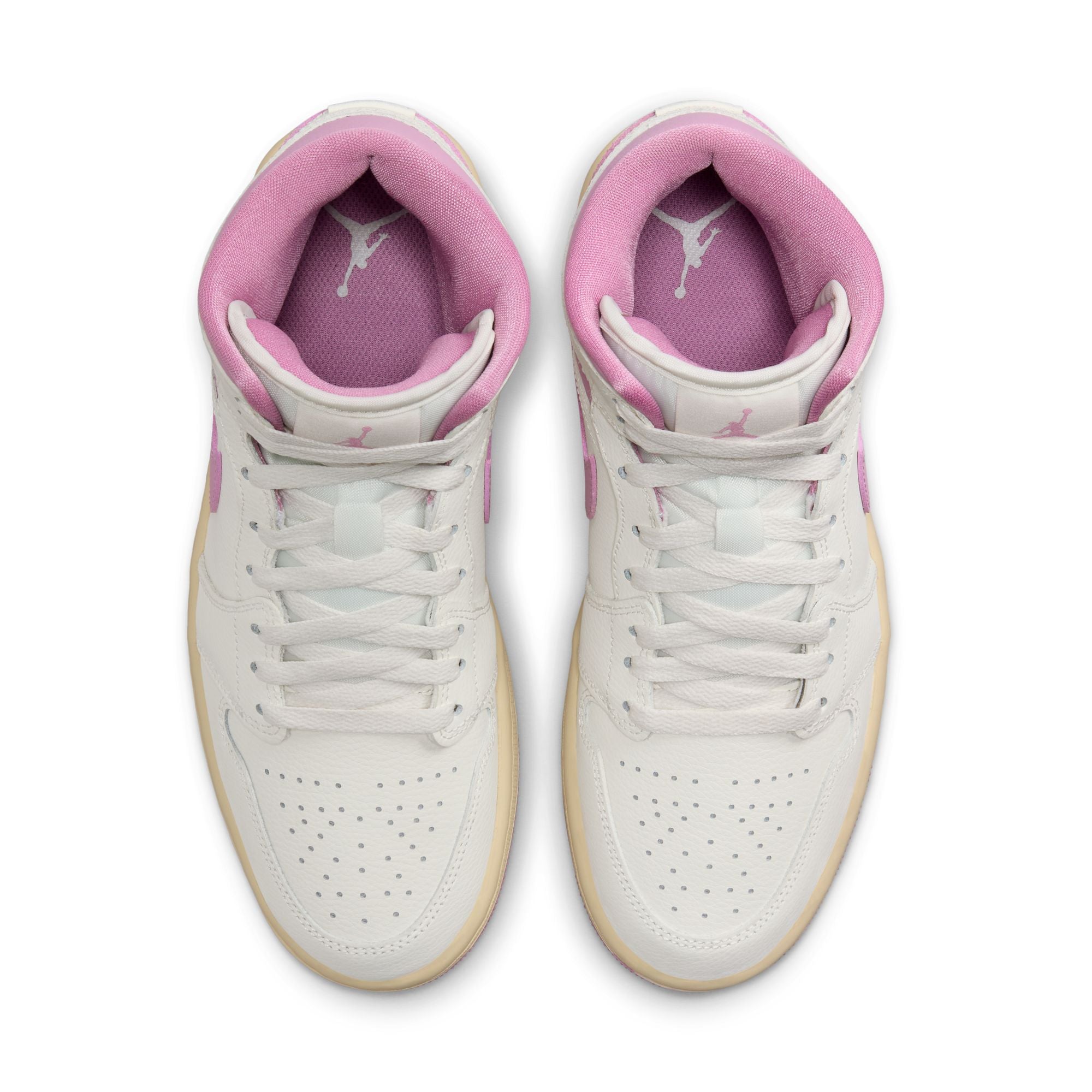 Womens Air Jordan 1 Mid 'Sail/Orchid'