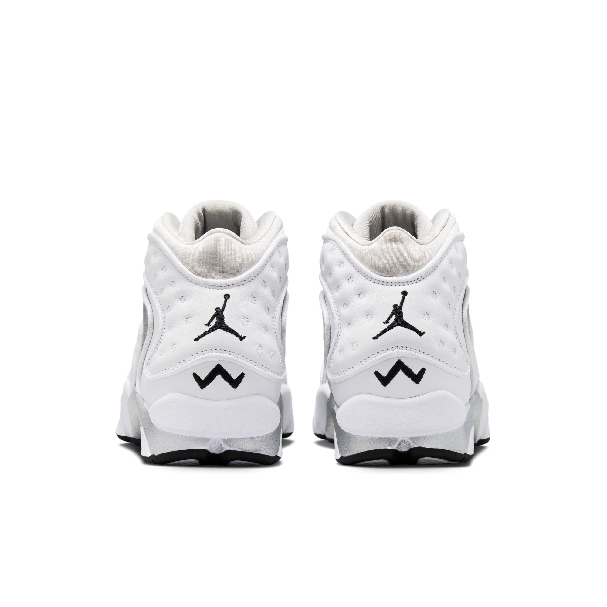 Womens Jordan OG 'White/Metallic Silver'