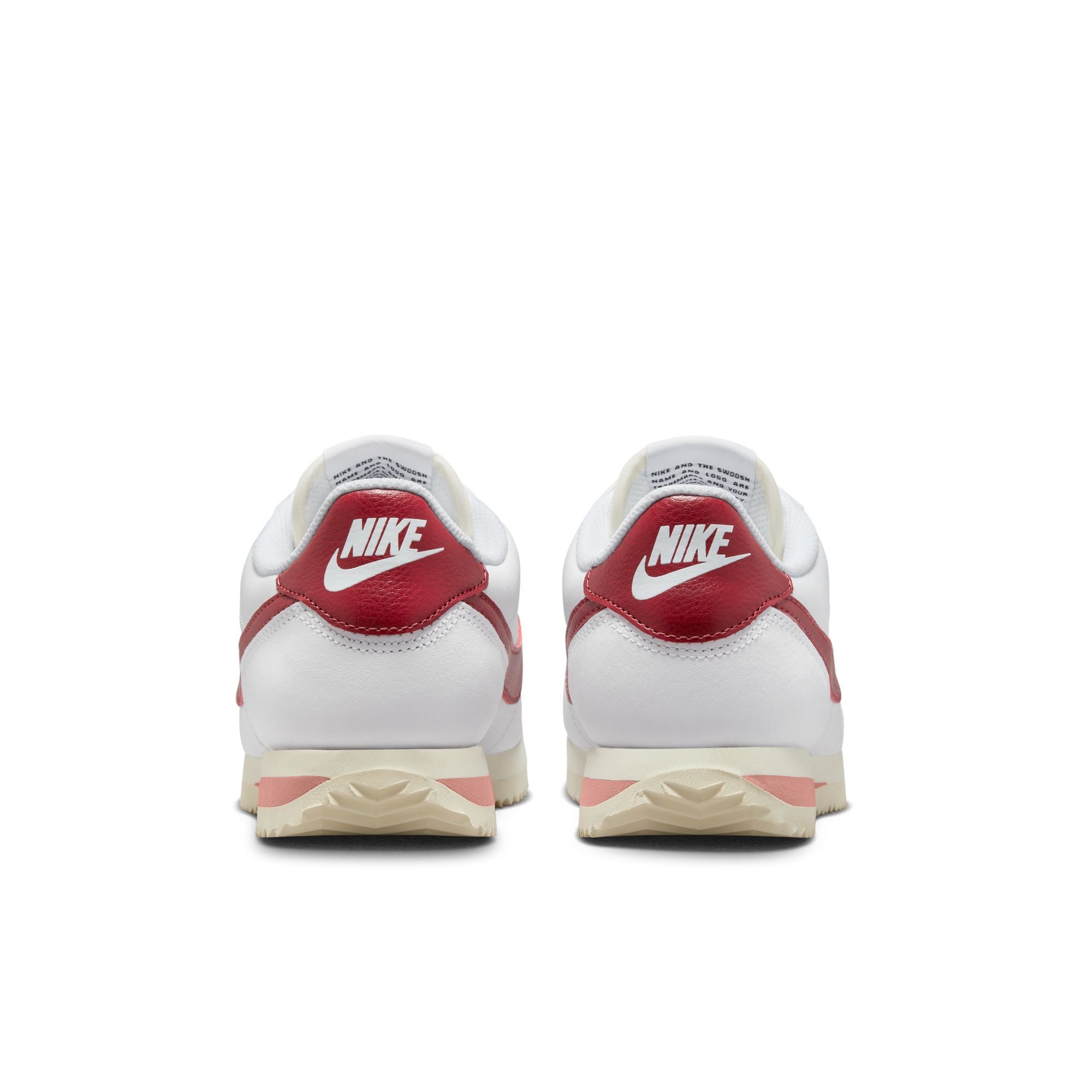 Womens Nike Cortez 'White/Red'