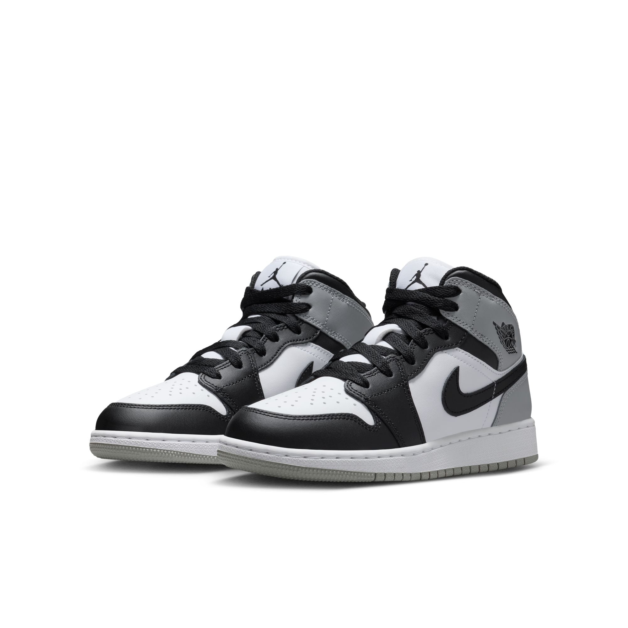 Youth Air Jordan 1 Mid 'White/Black'
