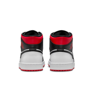
                  
                    Load image into Gallery viewer, Air Jordan 1 Mid &amp;#39;White/Red&amp;#39;
                  
                