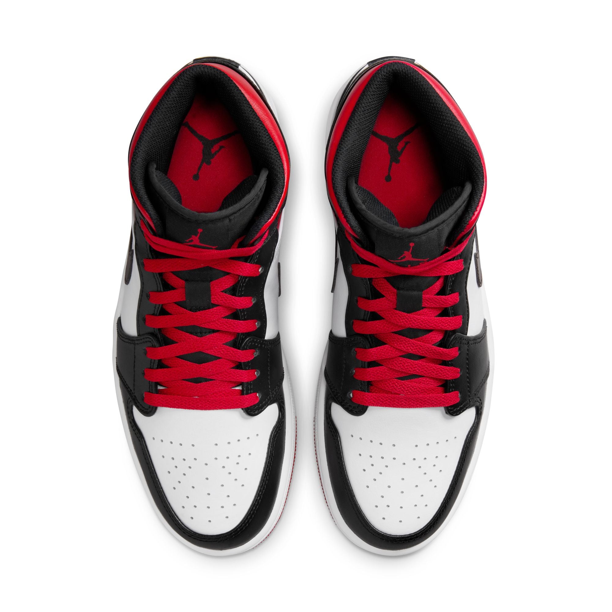 Air Jordan 1 Mid 'White/Red'
