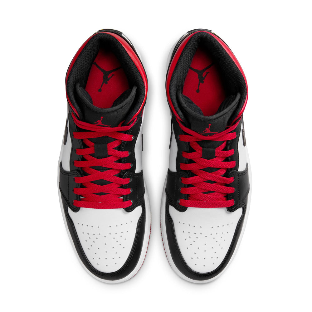 
                  
                    Load image into Gallery viewer, Air Jordan 1 Mid &amp;#39;White/Red&amp;#39;
                  
                