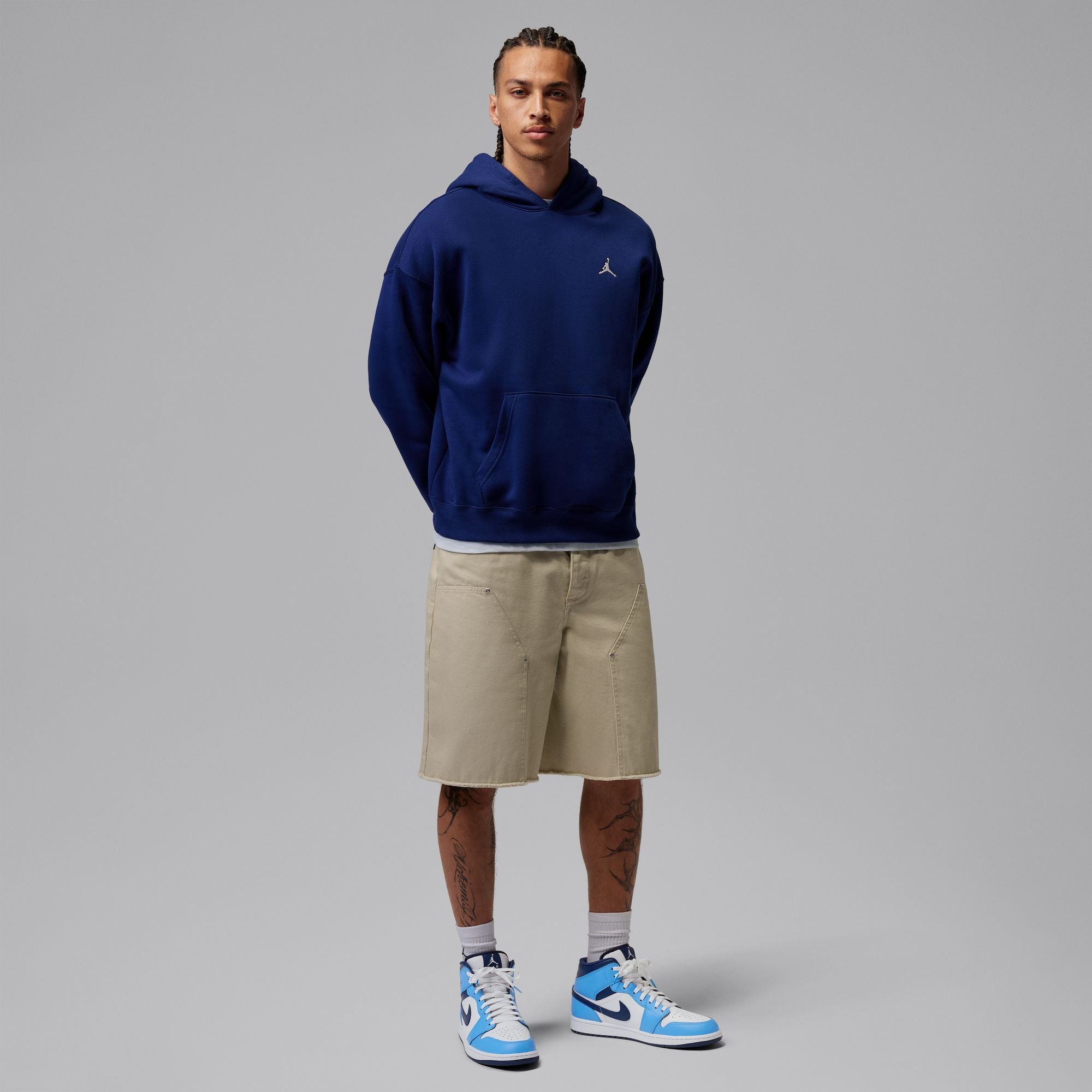 Air Jordan 1 Mid 'University Blue/Midnight Navy'