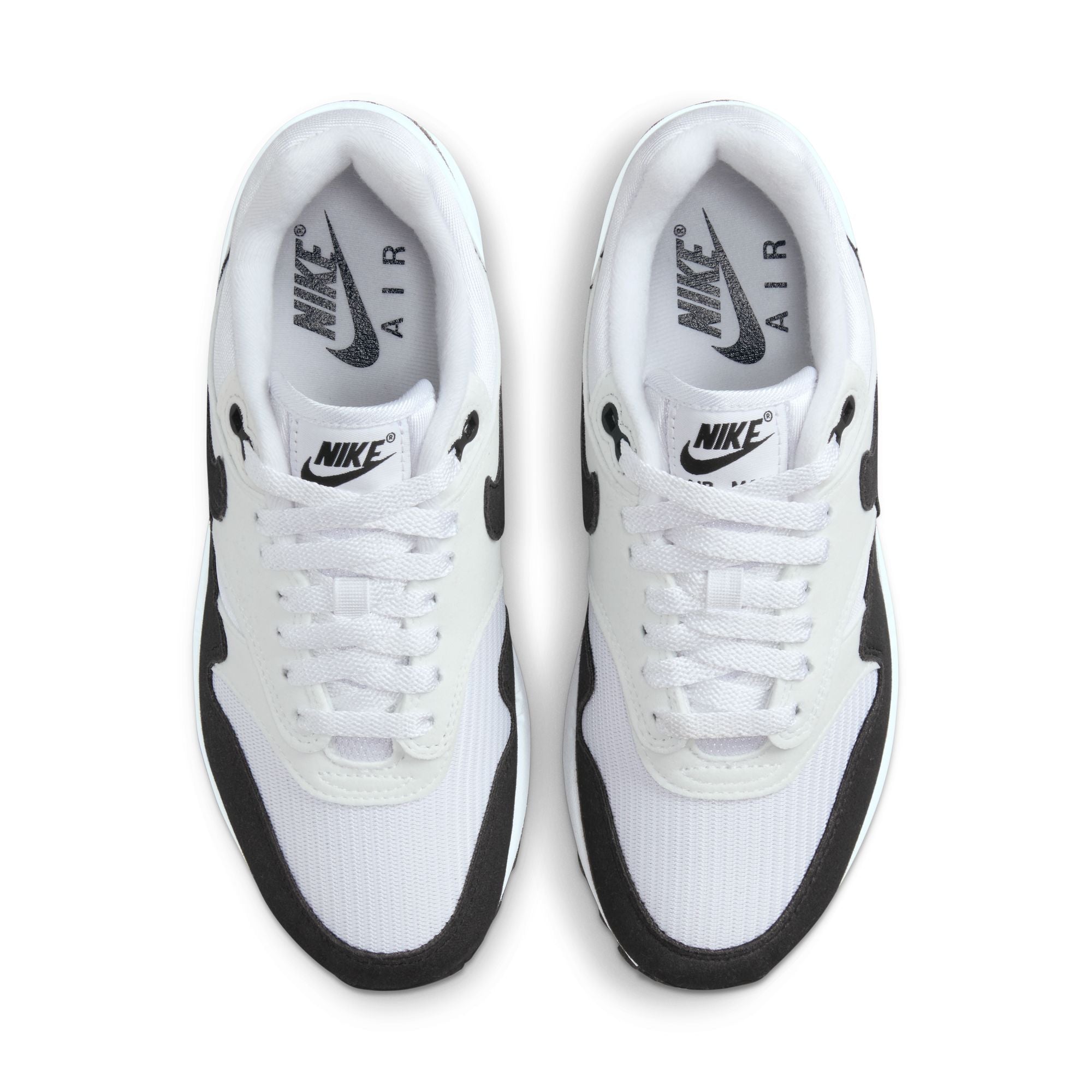 Womens Nike Air Max 1 'White/Black'