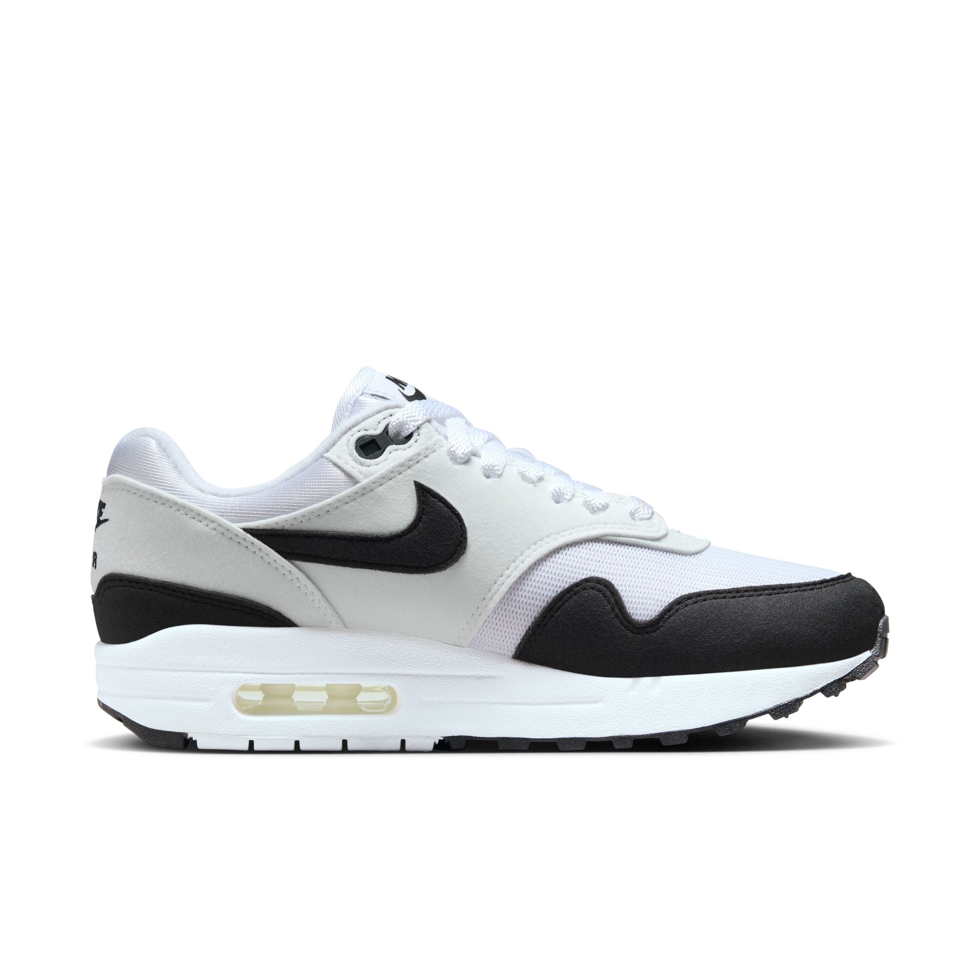 Womens Nike Air Max 1 'White/Black'