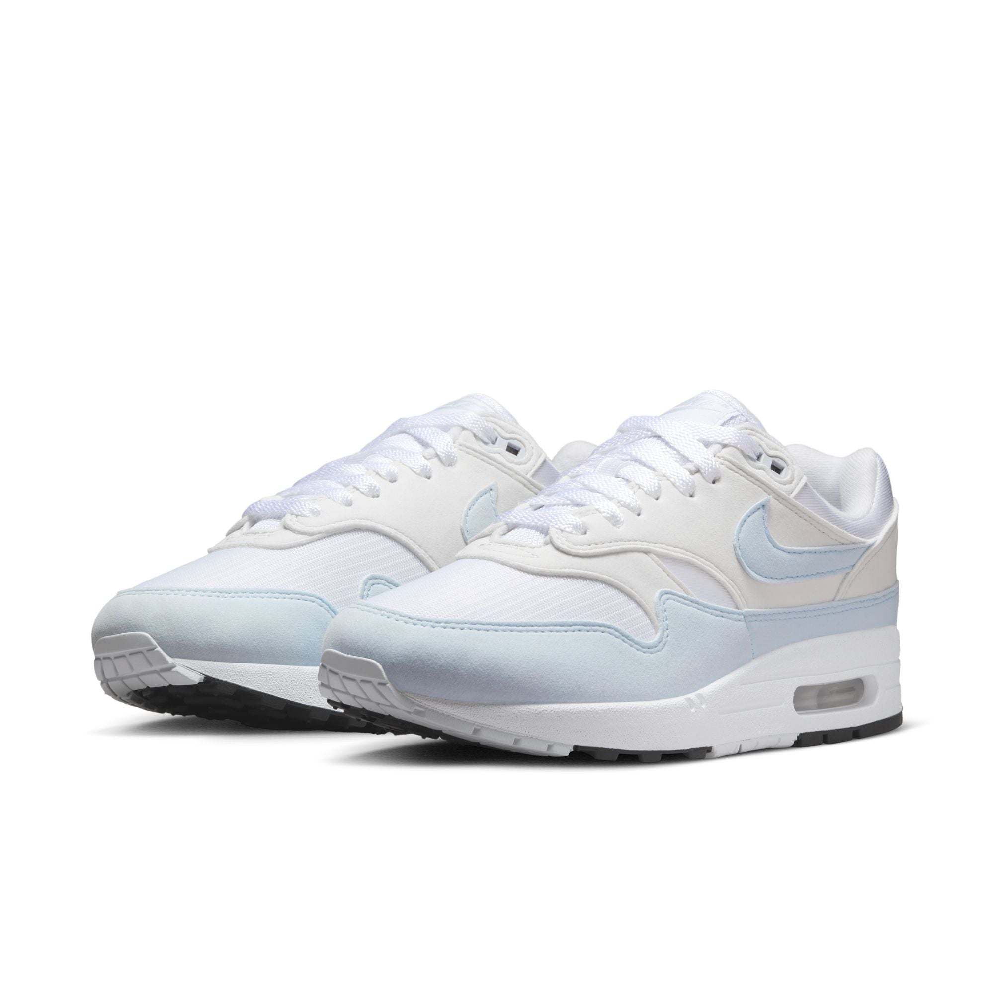 Womens Nike Air Max 1 'White/Football Grey'