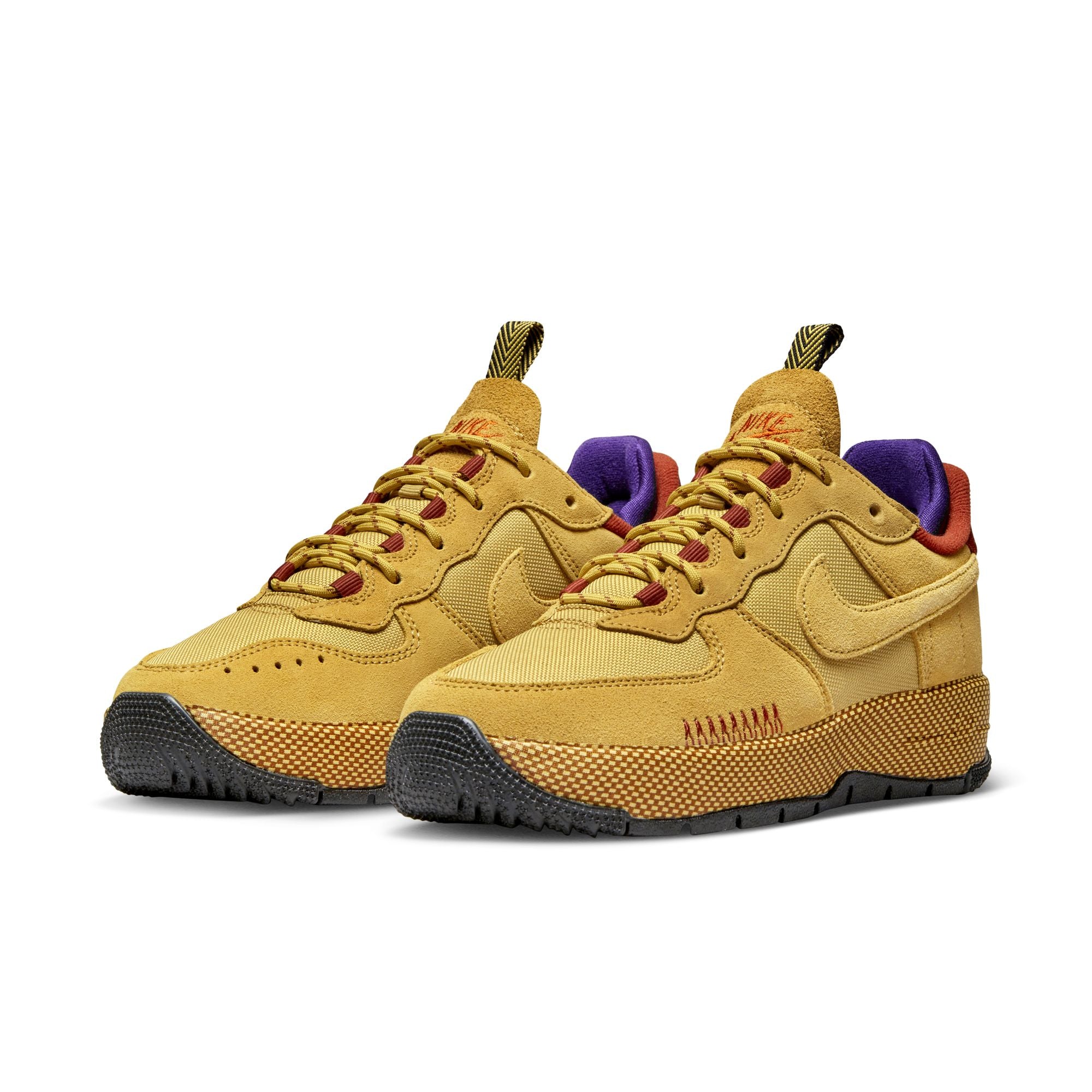 Womens Nike Air Force 1 Wild 'Wheat Gold'