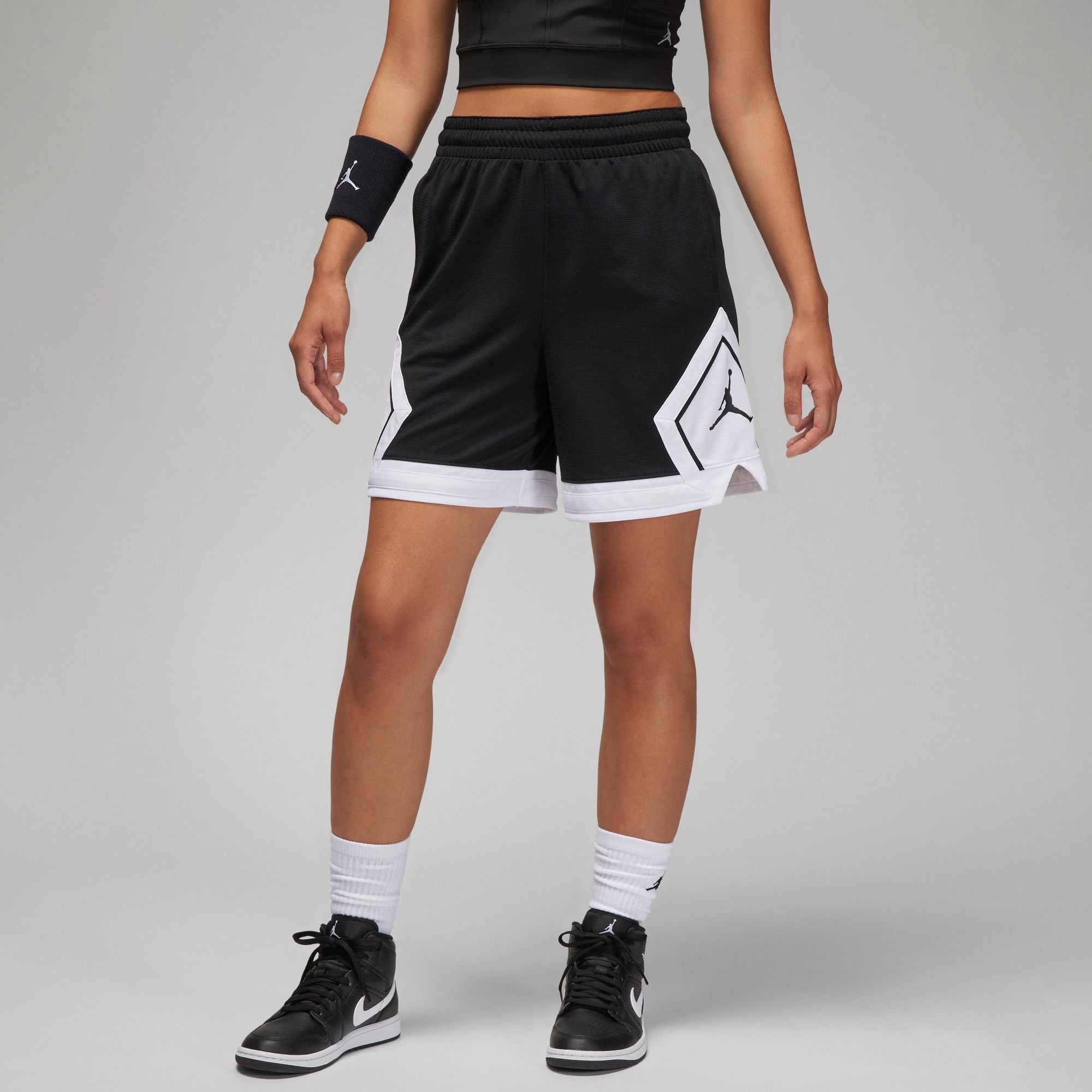 Womens Jordan Sport Shorts 'Black'