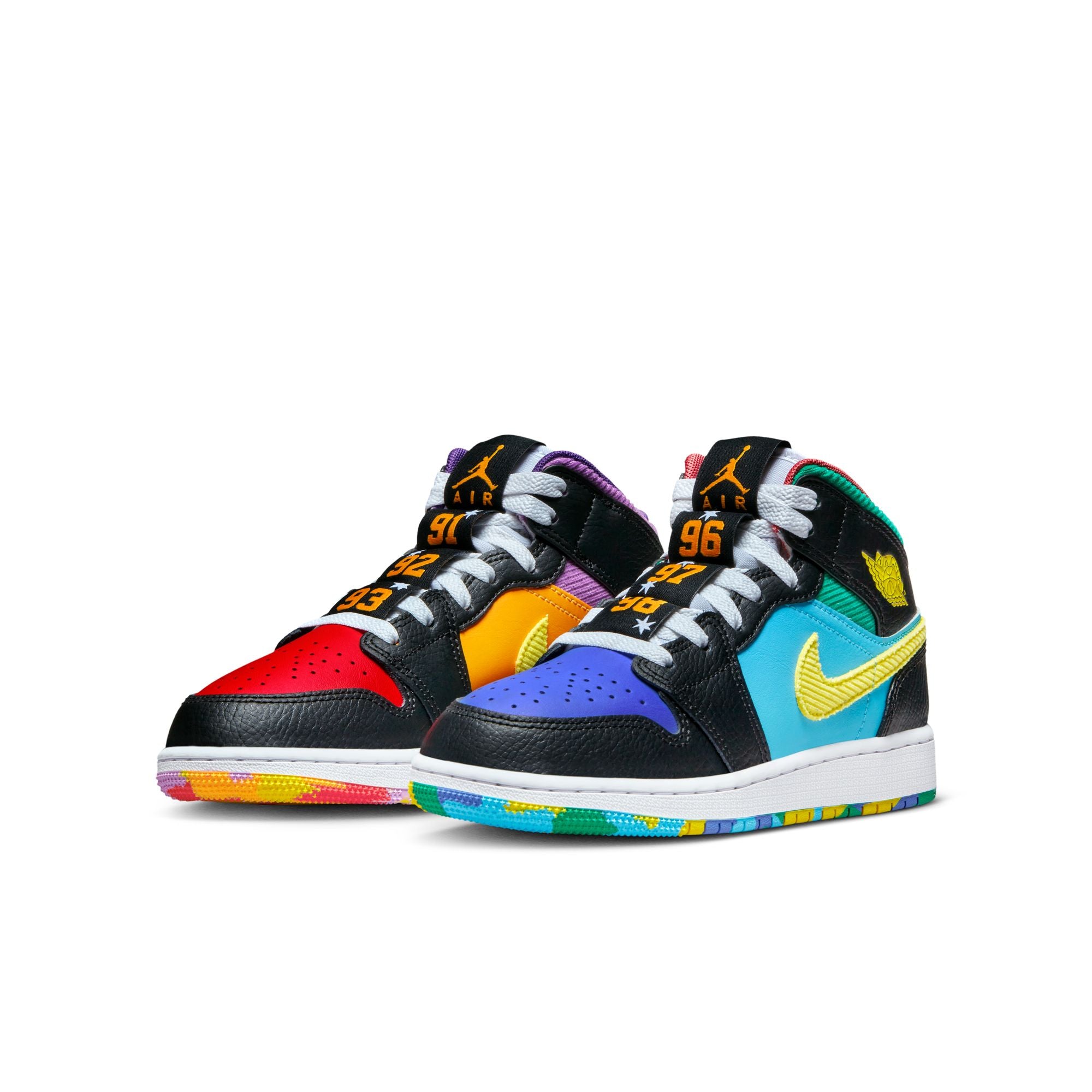 Youth Air Jordan 1 Mid 'Sneaker School'