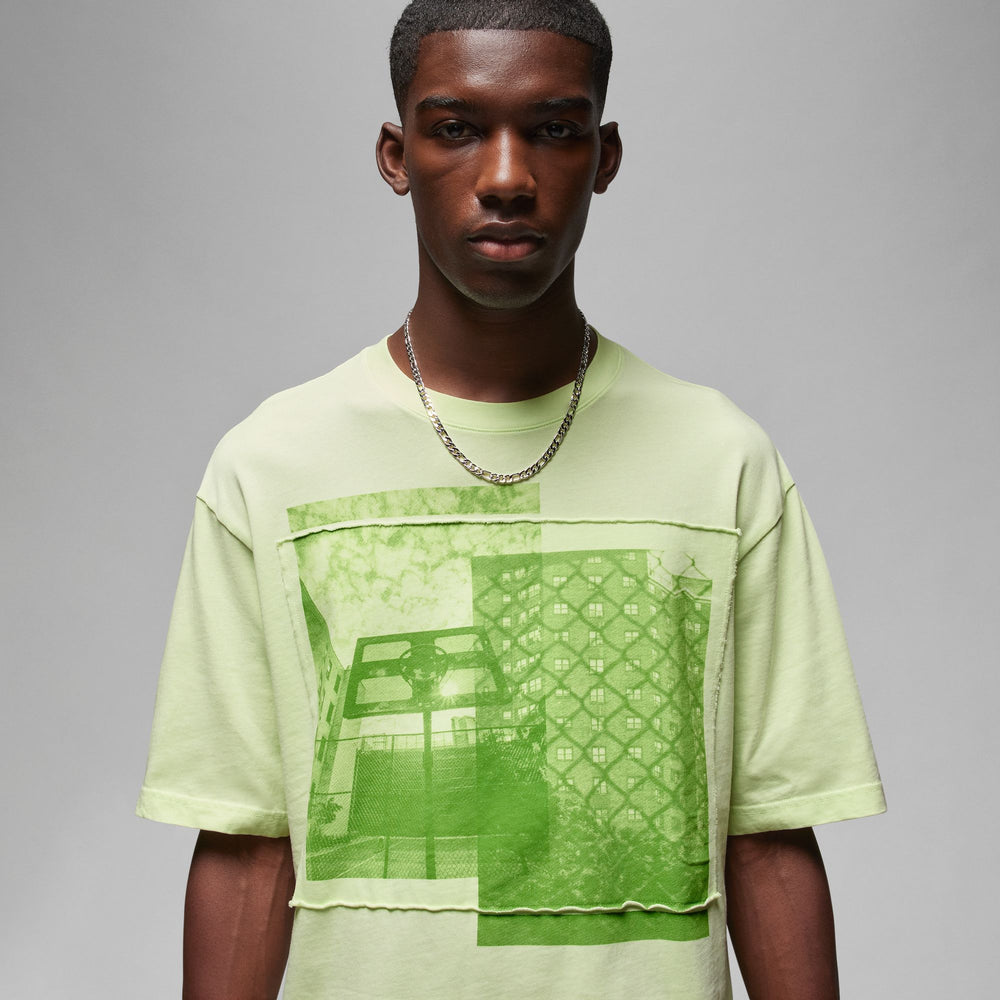 
                  
                    Load image into Gallery viewer, Jordan x Union x BBS T-Shirt &amp;#39;Lime Ice&amp;#39;
                  
                